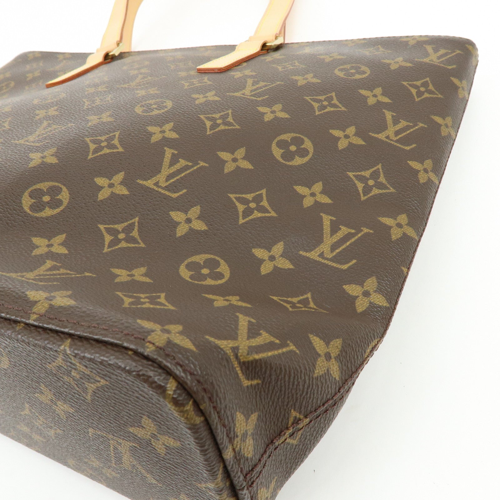 Louis Vuitton Monogram Luco Tote Bag Shoulder Bag Brown M51155