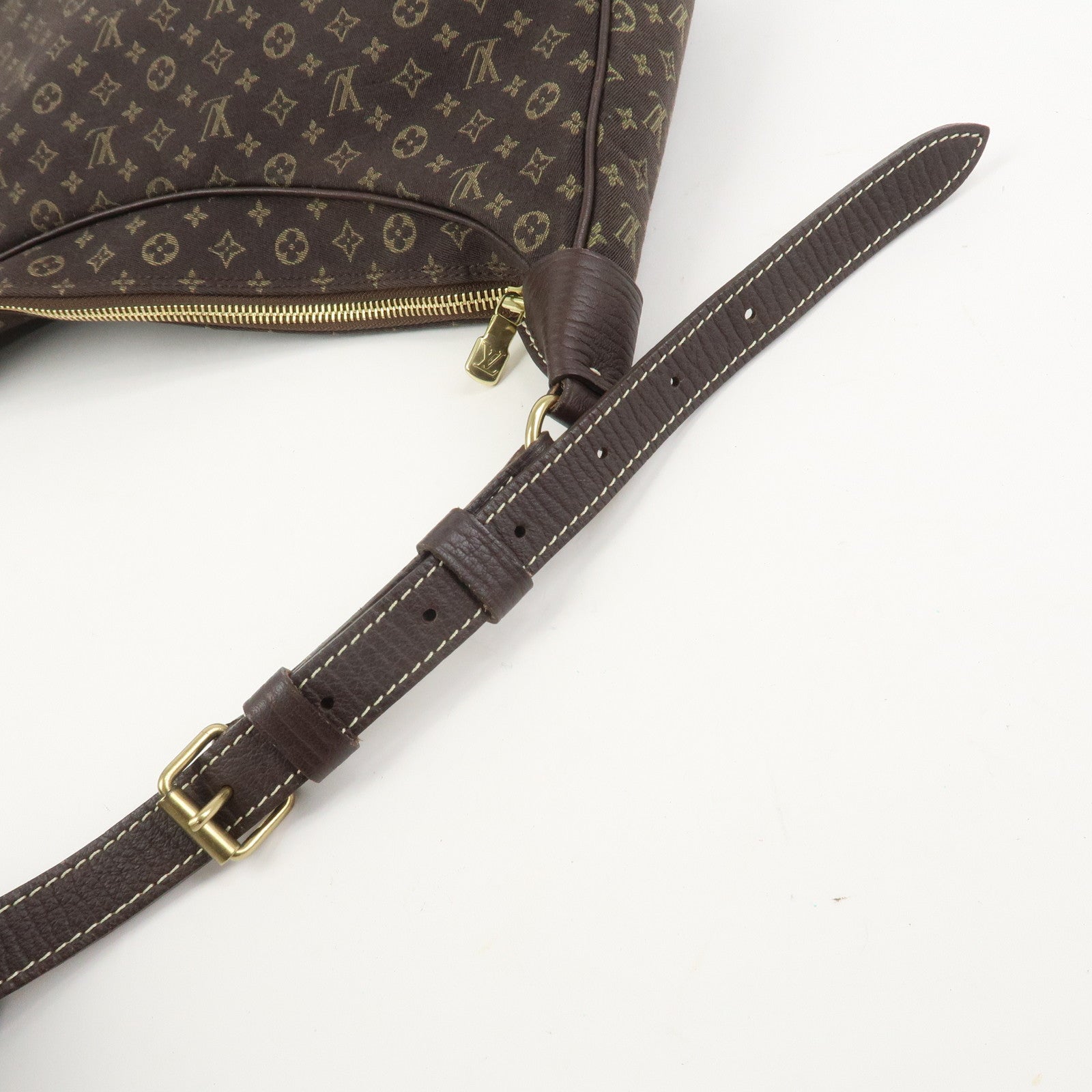 Louis Vuitton Monogram Mini Lin Boulogne Shoulder Bag Brown M95225