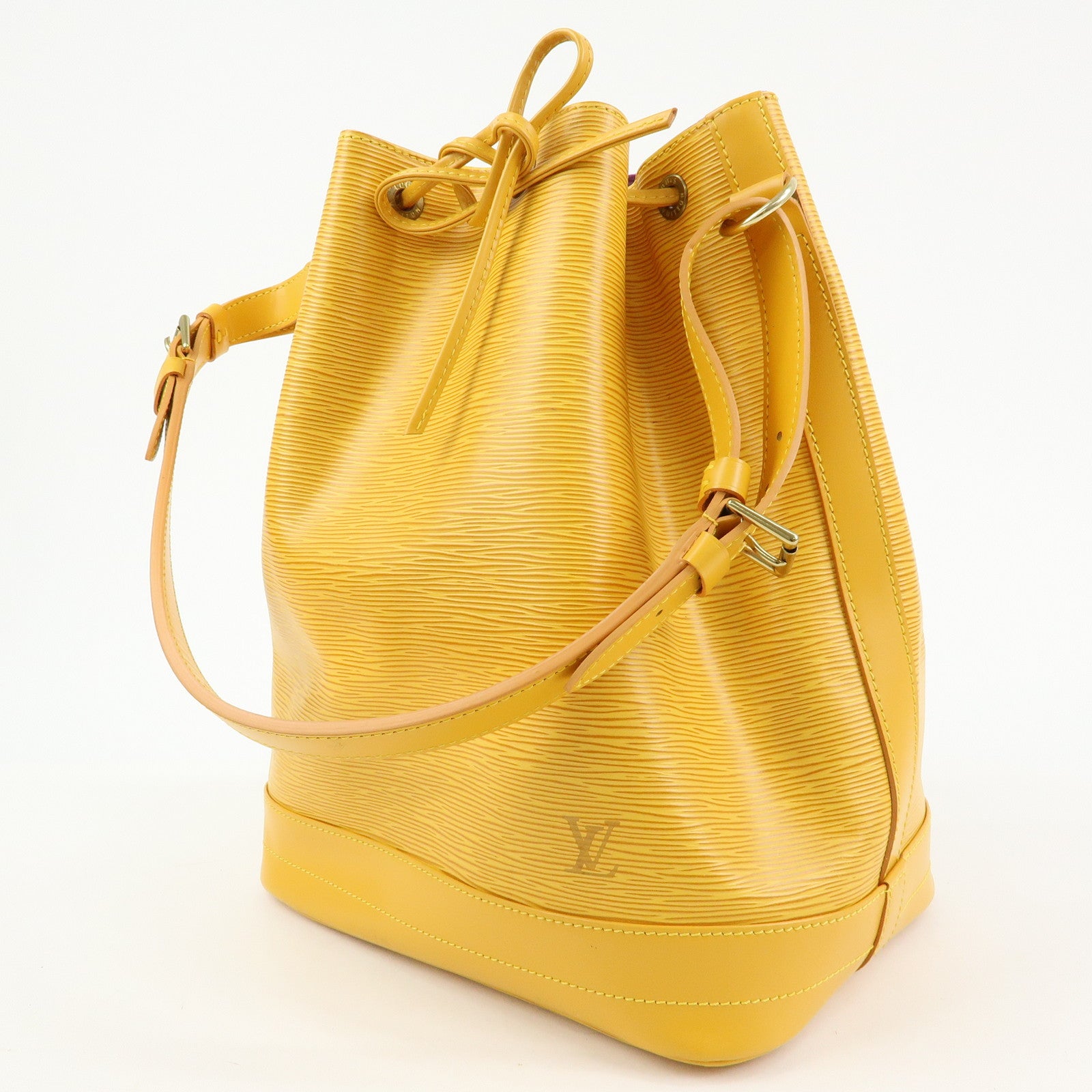 Louis Vuitton Epi Noe Leather Shoulder Bag Tassili Yellow M44009