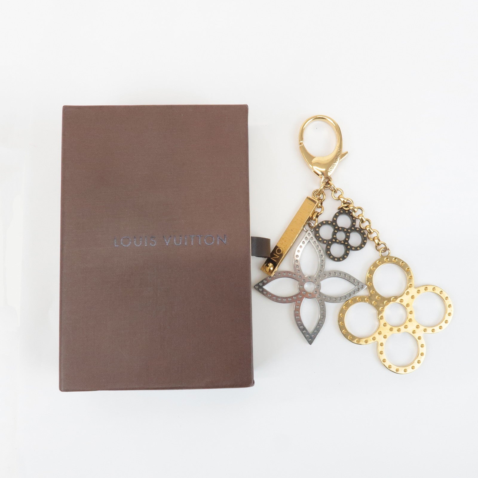 Louis Vuitton Monogram Flower Bijoux Sac Tapage Bag Charm M66350 Used