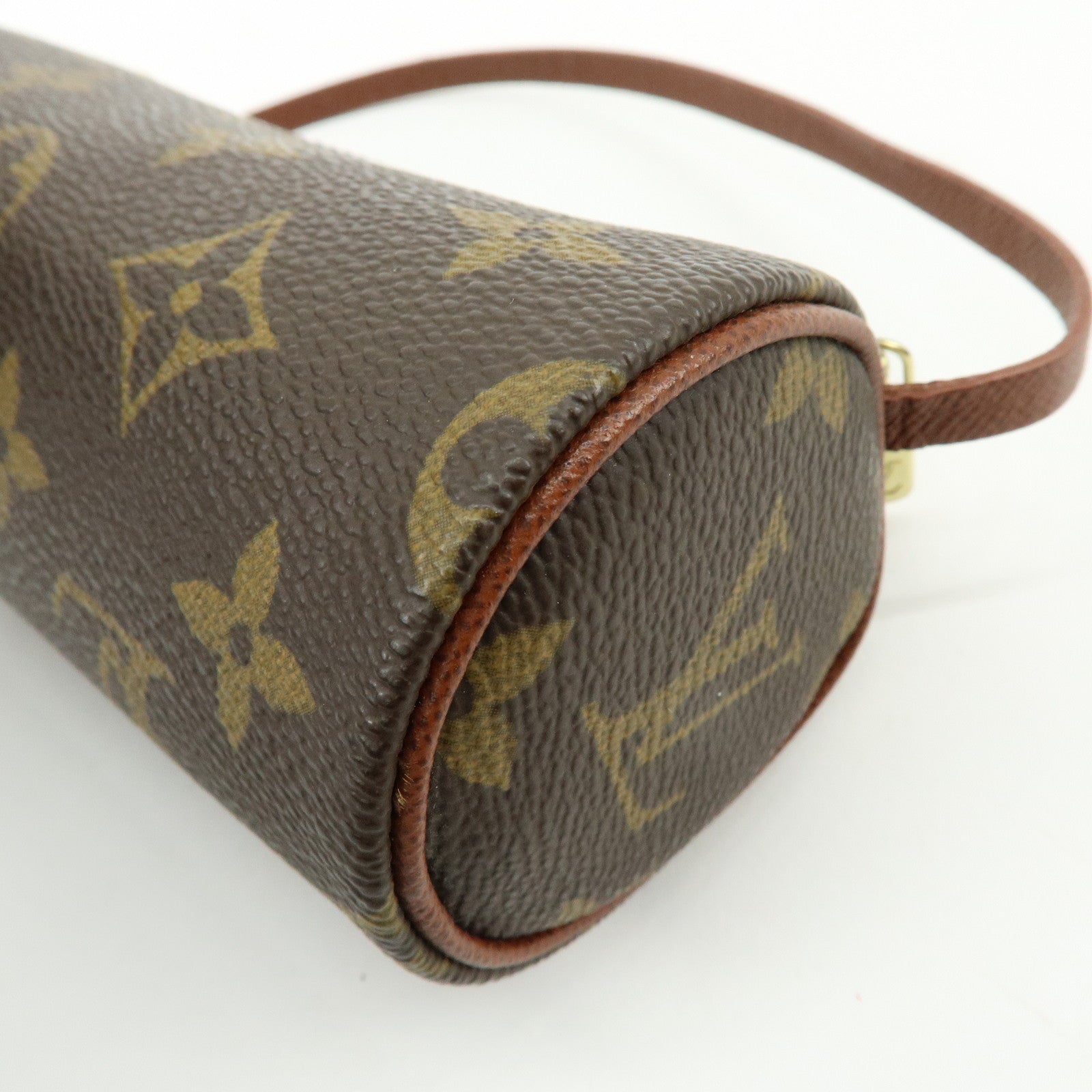 Louis Vuitton Monogram Mini Pouch for Papillon Bag Brown