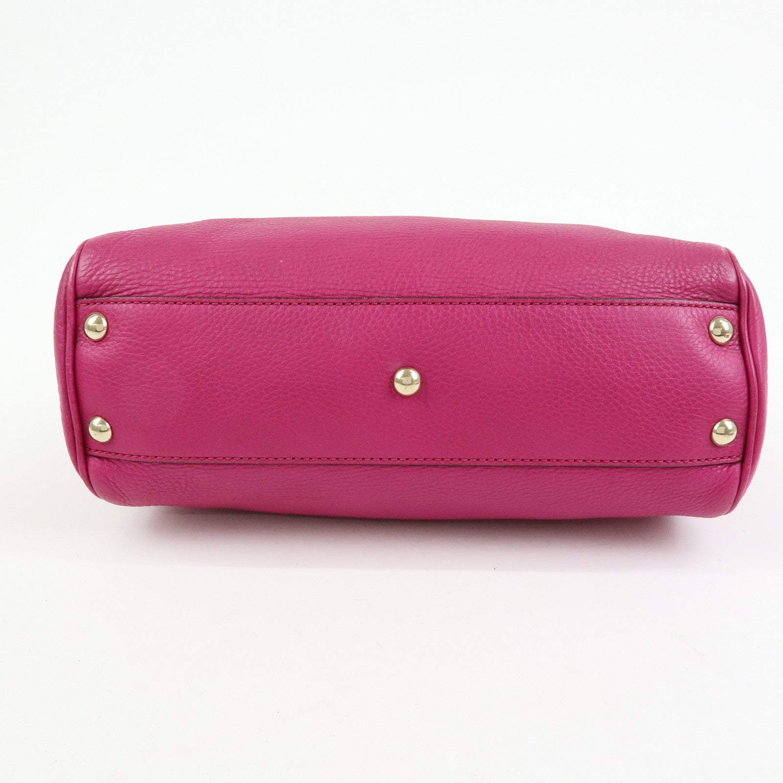 GUCCI Bamboo Leather 2Way Bag Tote Bag Shoulder Bag Pink 336032