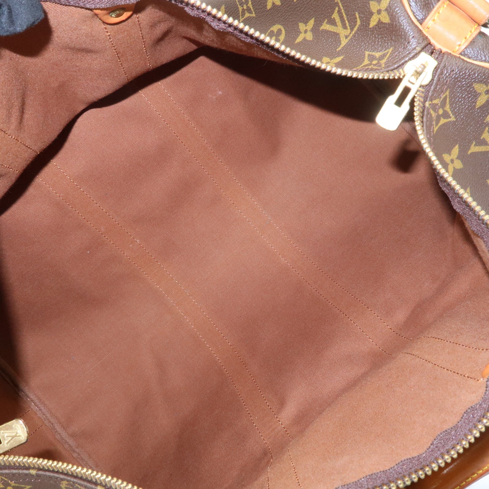 Louis Vuitton Monogram Keep All Bandouliere 45 Boston Bag M41418