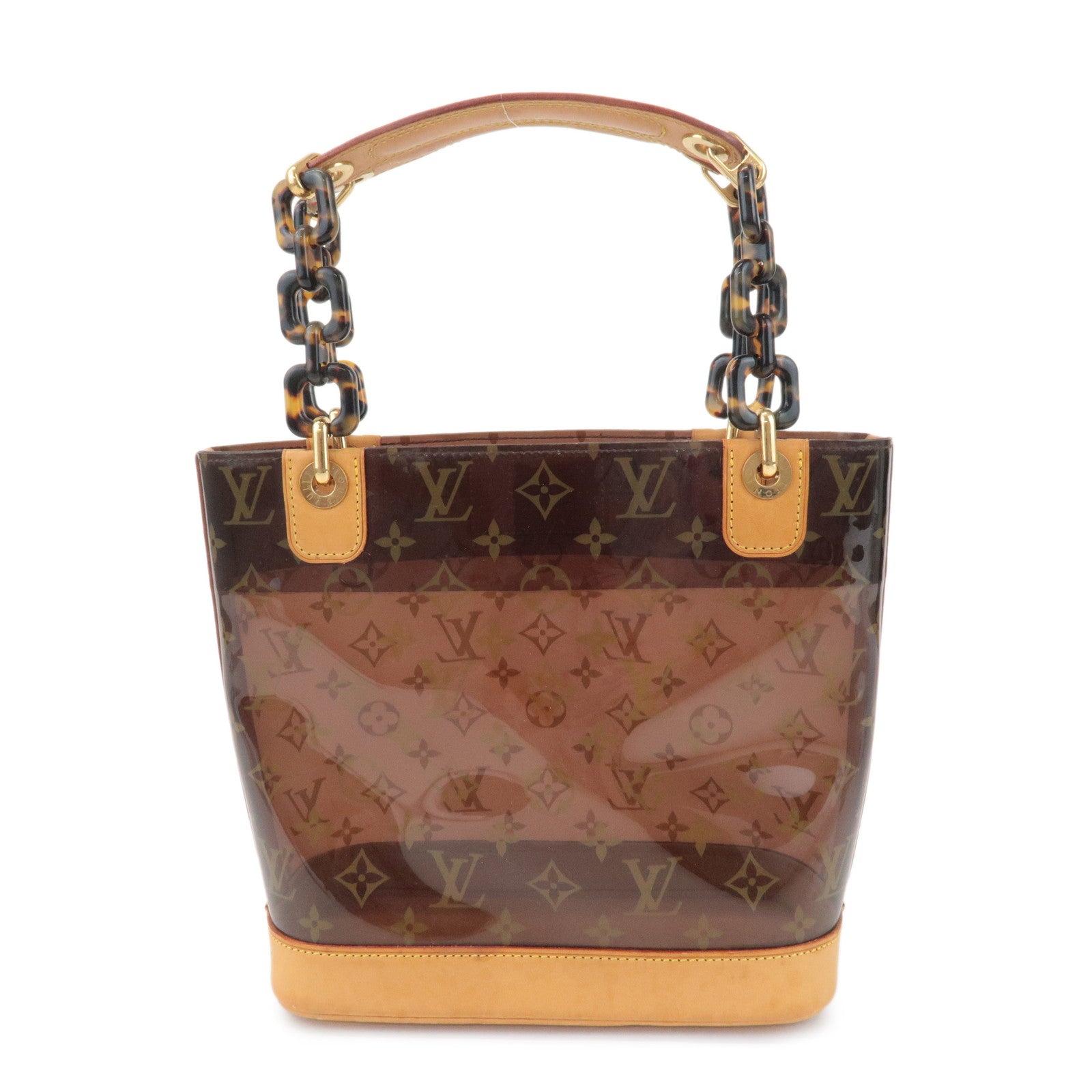 Louis Vuitton Monogram Vinyl Cabas Ambre MM Tote Bag M92501