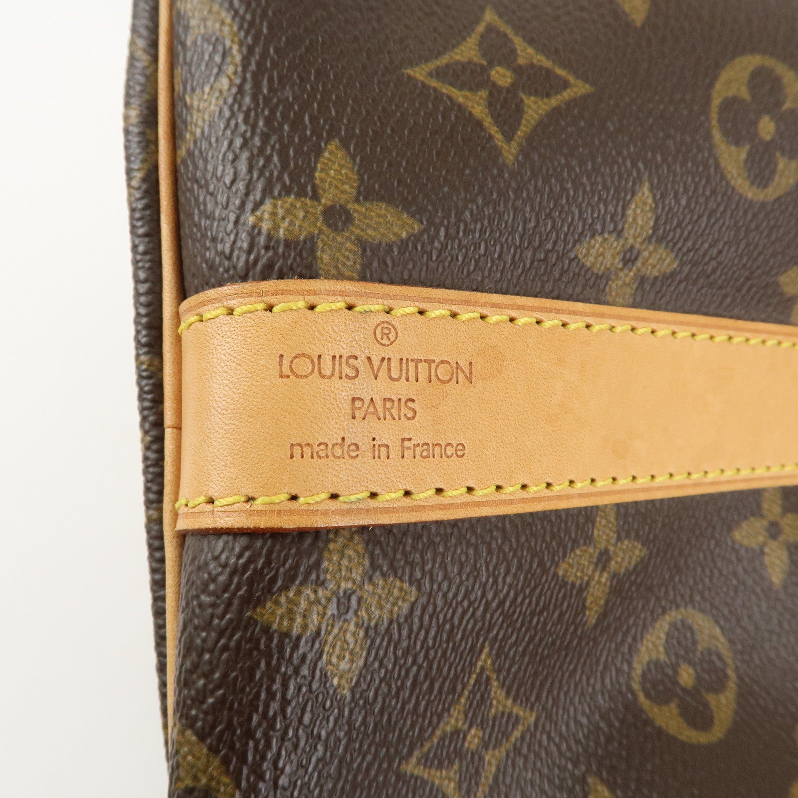 Louis Vuitton Monogram Keep All Bandouliere 55 Boston Bag M41414