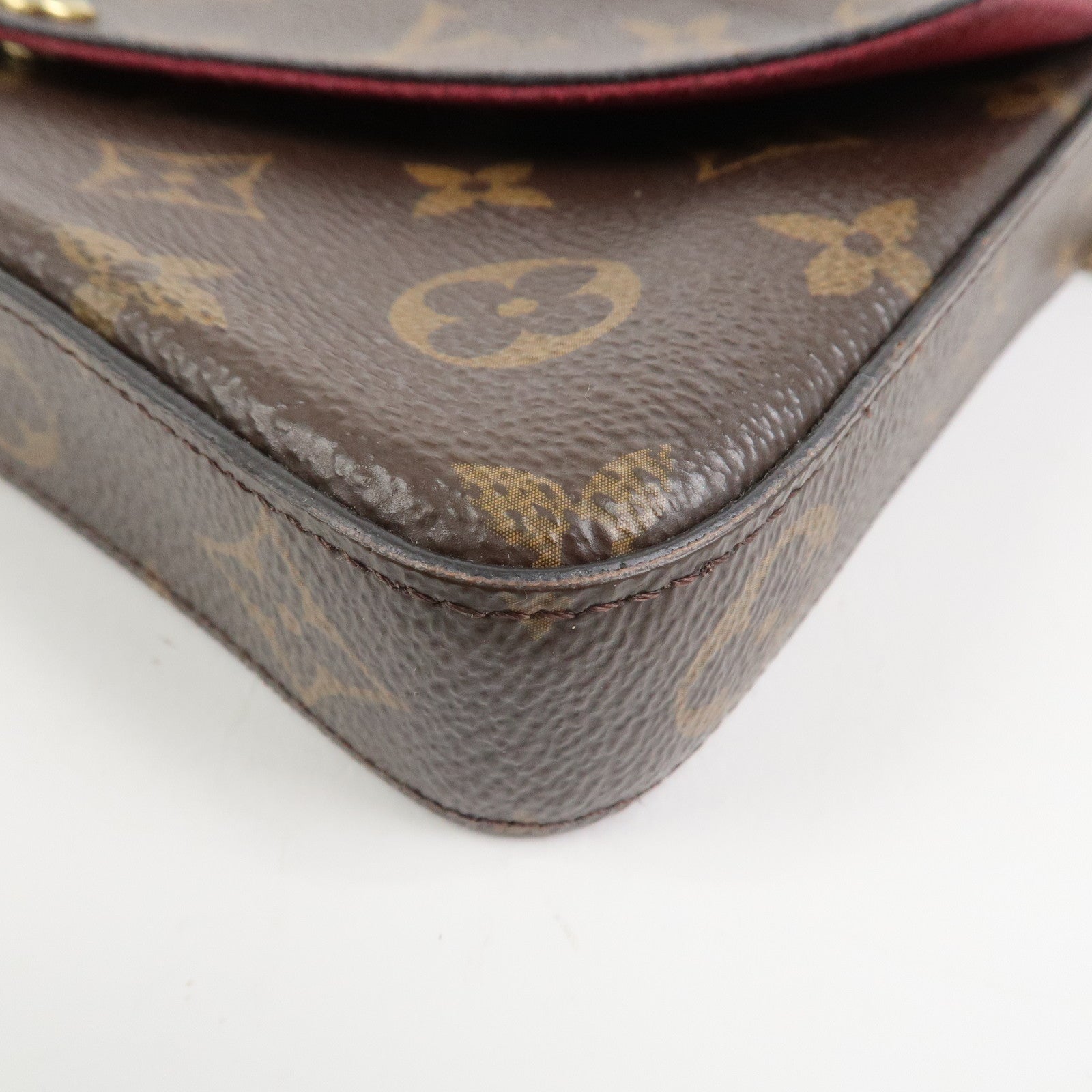 Louis Vuitton Monogram Pochette Felicie Shoulder Bag Brown M61276