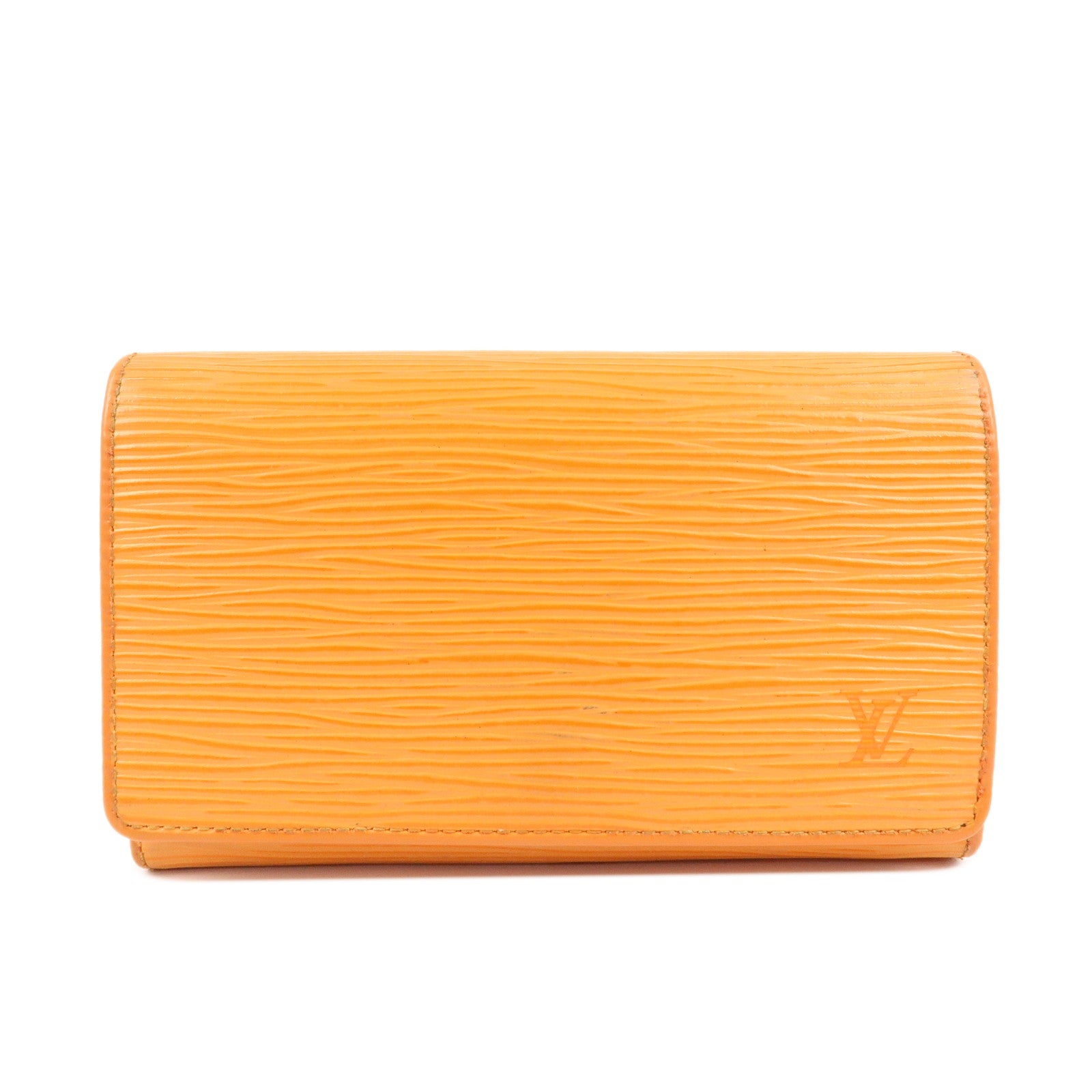 Louis Vuitton Epi Leather Porte Monnaie Billet Tresor Wallet M6350H