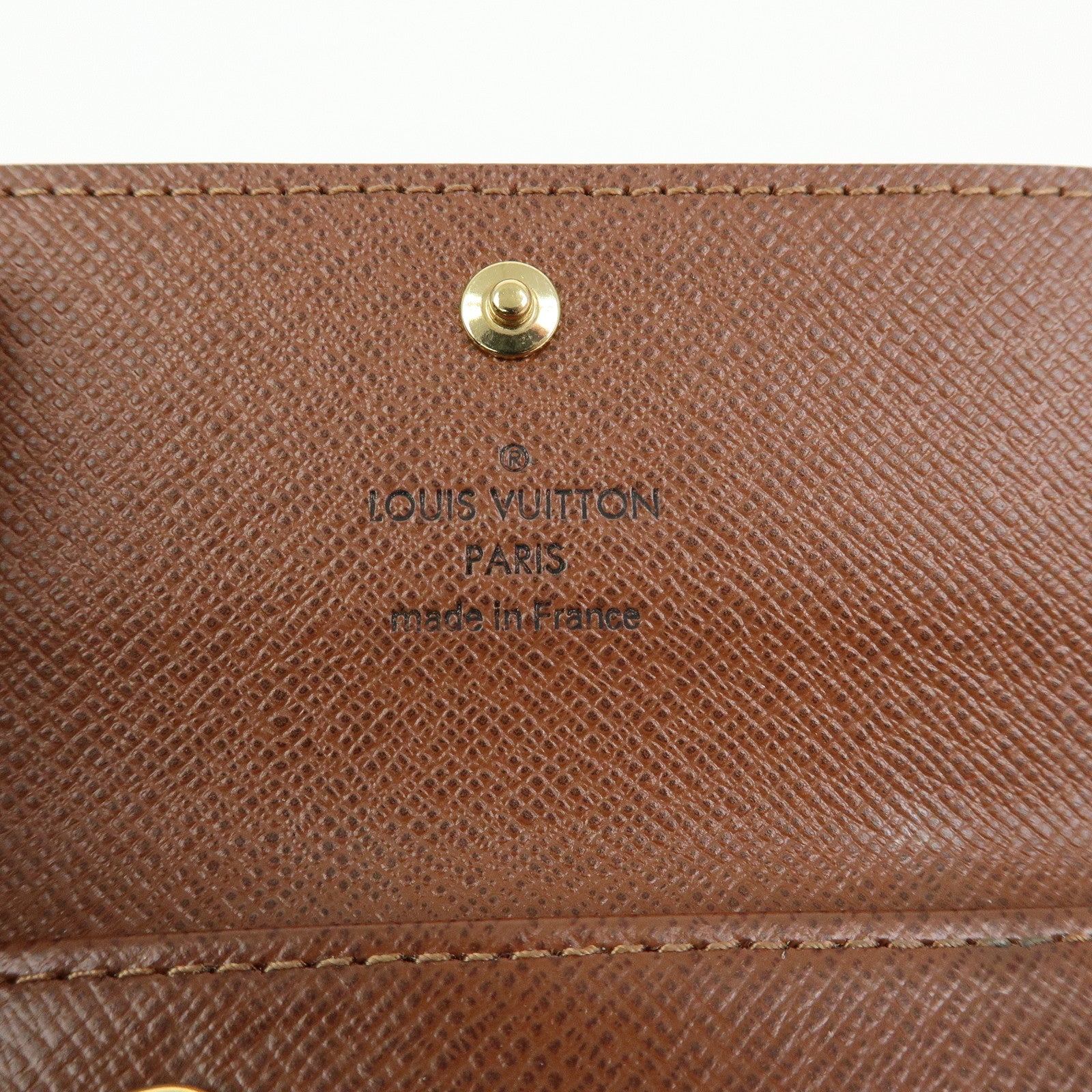 Louis Vuitton Monogram Multicles 4 Key Case Key Holder Brown M69517