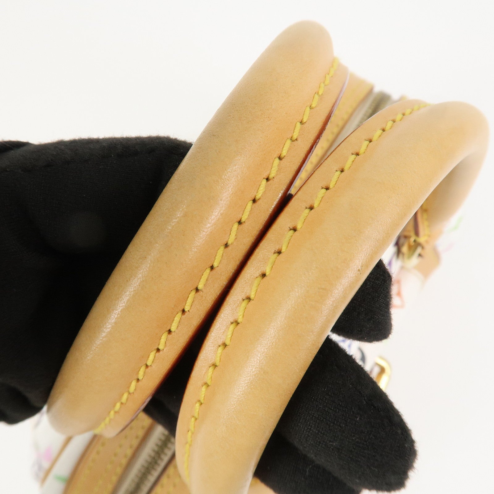Louis Vuitton Monogram Multicolor Priscilla Hand Bag Blanc M40096