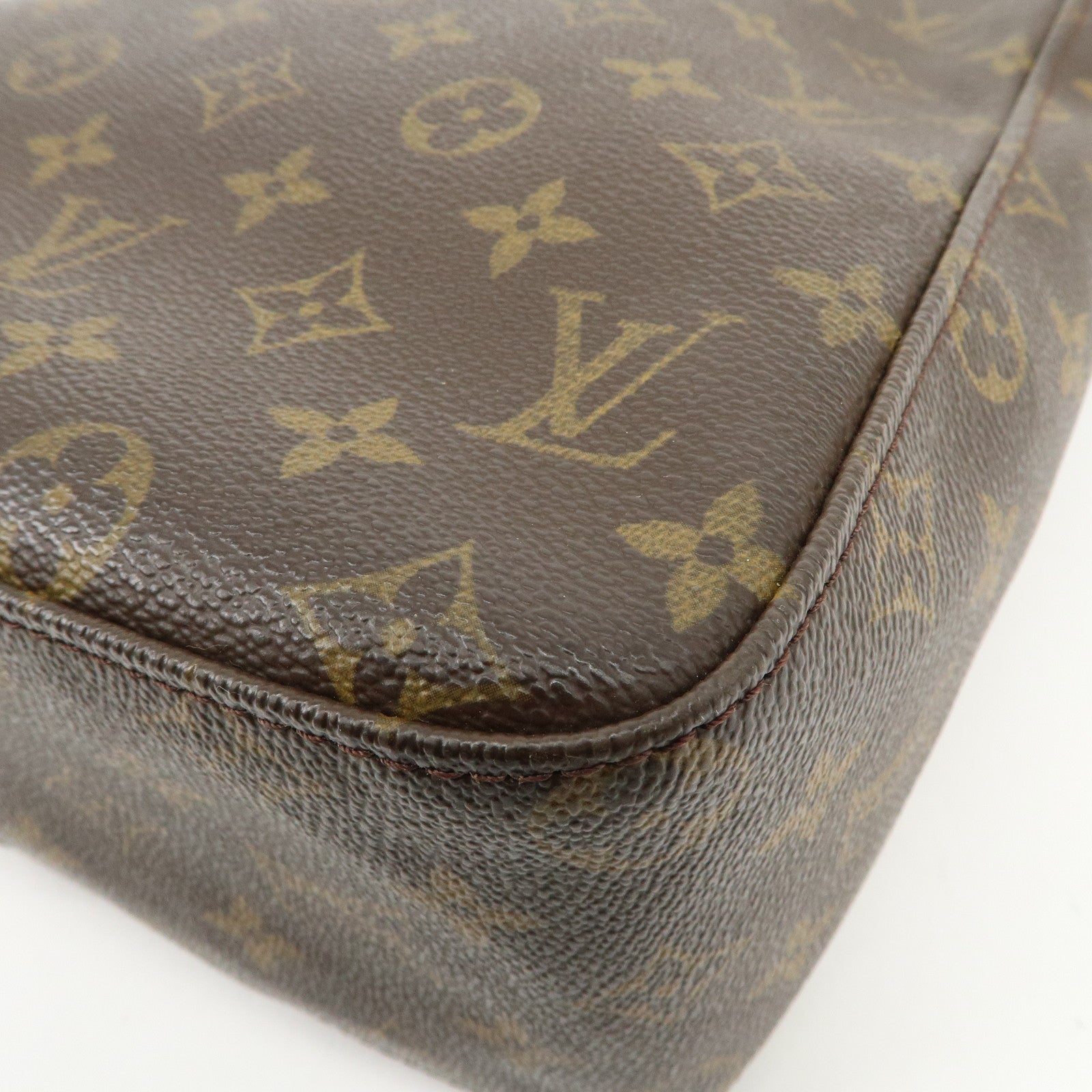 Louis Vuitton Monogram Looping GM Shoulder Bag Brown M51145