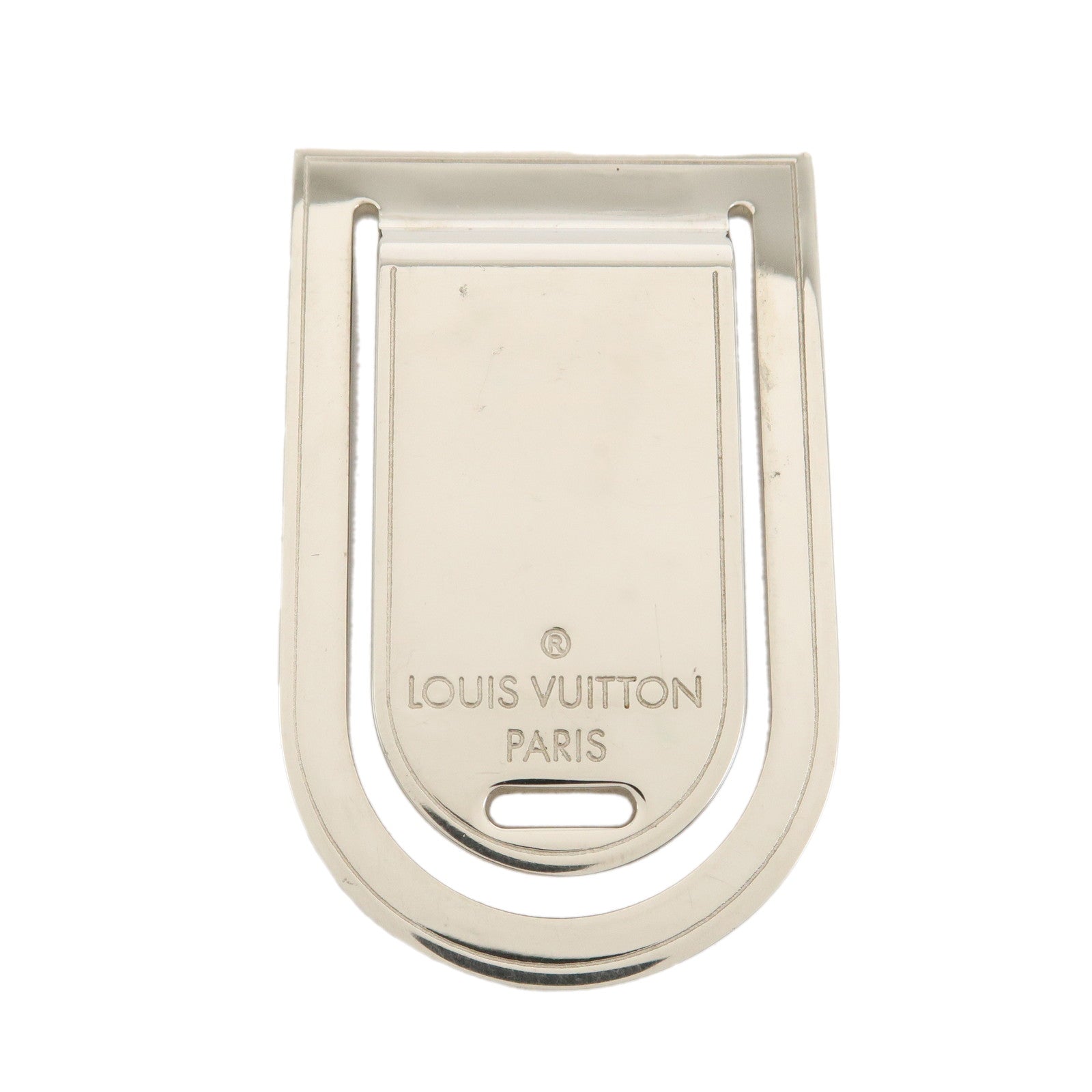 Louis Vuitton Pince a Billets Porte Adress Metal Money Clip M65067