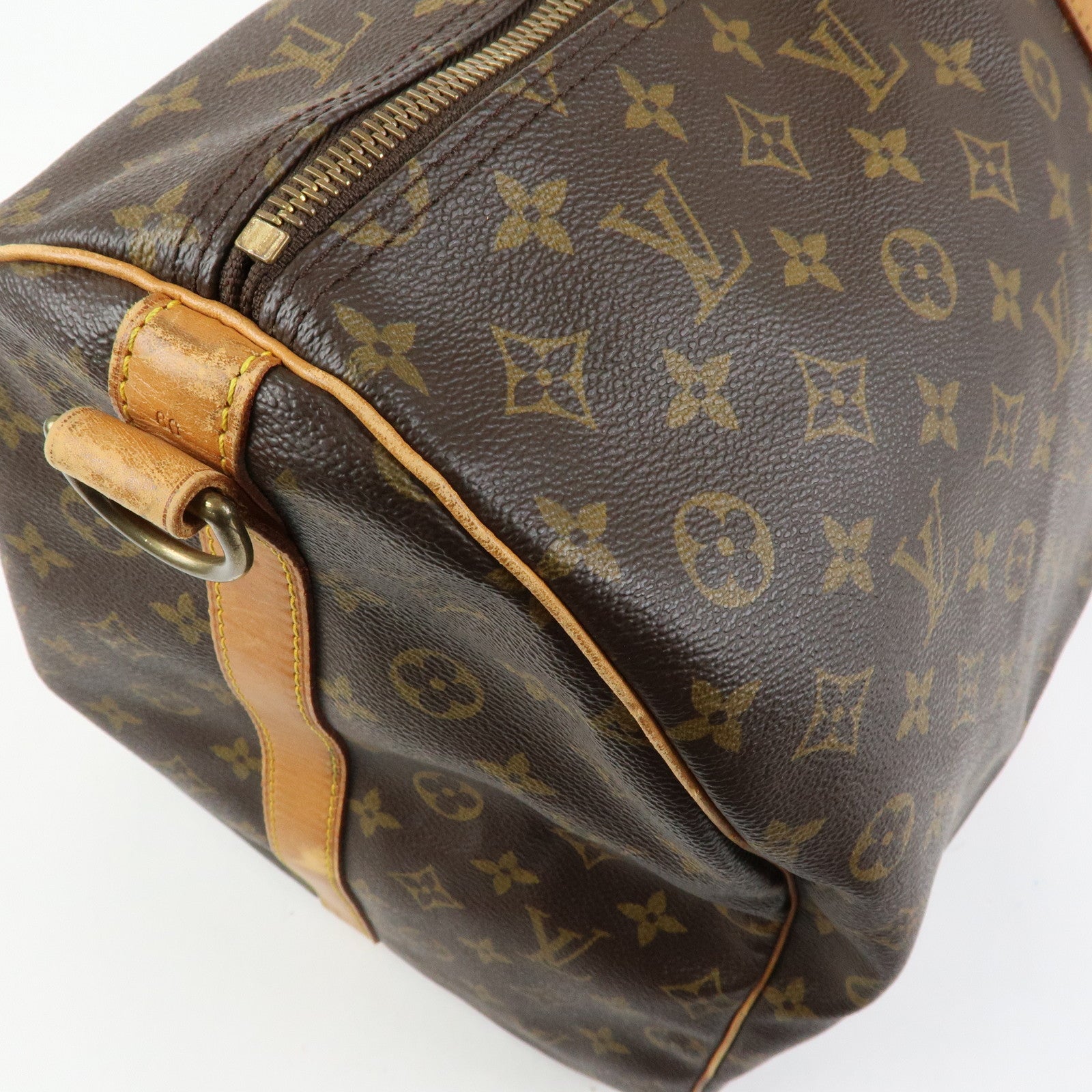 Louis Vuitton Monogram Keep All Bandouliere 60 Boston Bag M41412