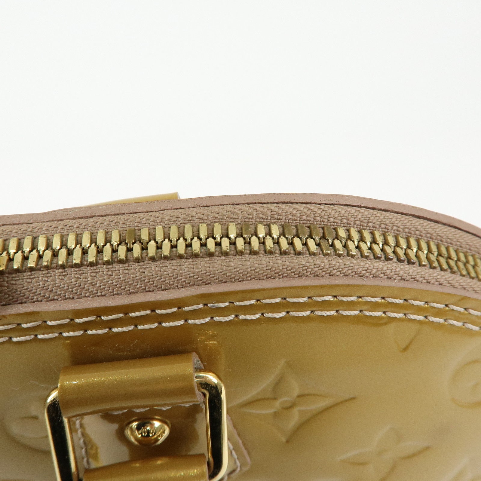 Louis Vuitton Monogram Vernis Alma PM Hand Bag Mordore M50563