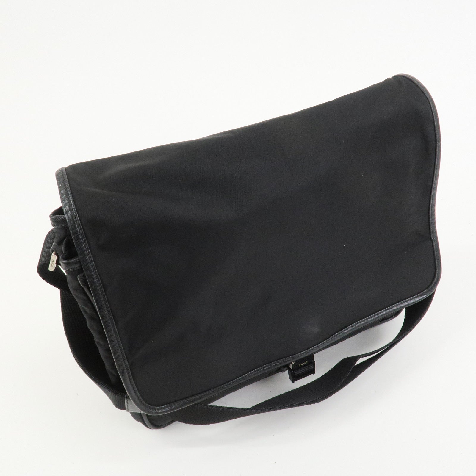 PRADA - Nylon   Saffiano Leather Black 2DV166