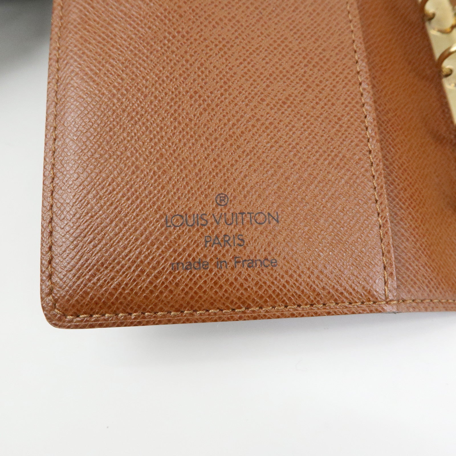 Louis Vuitton Monogram Agenda PM Planner Cover Brown R20005