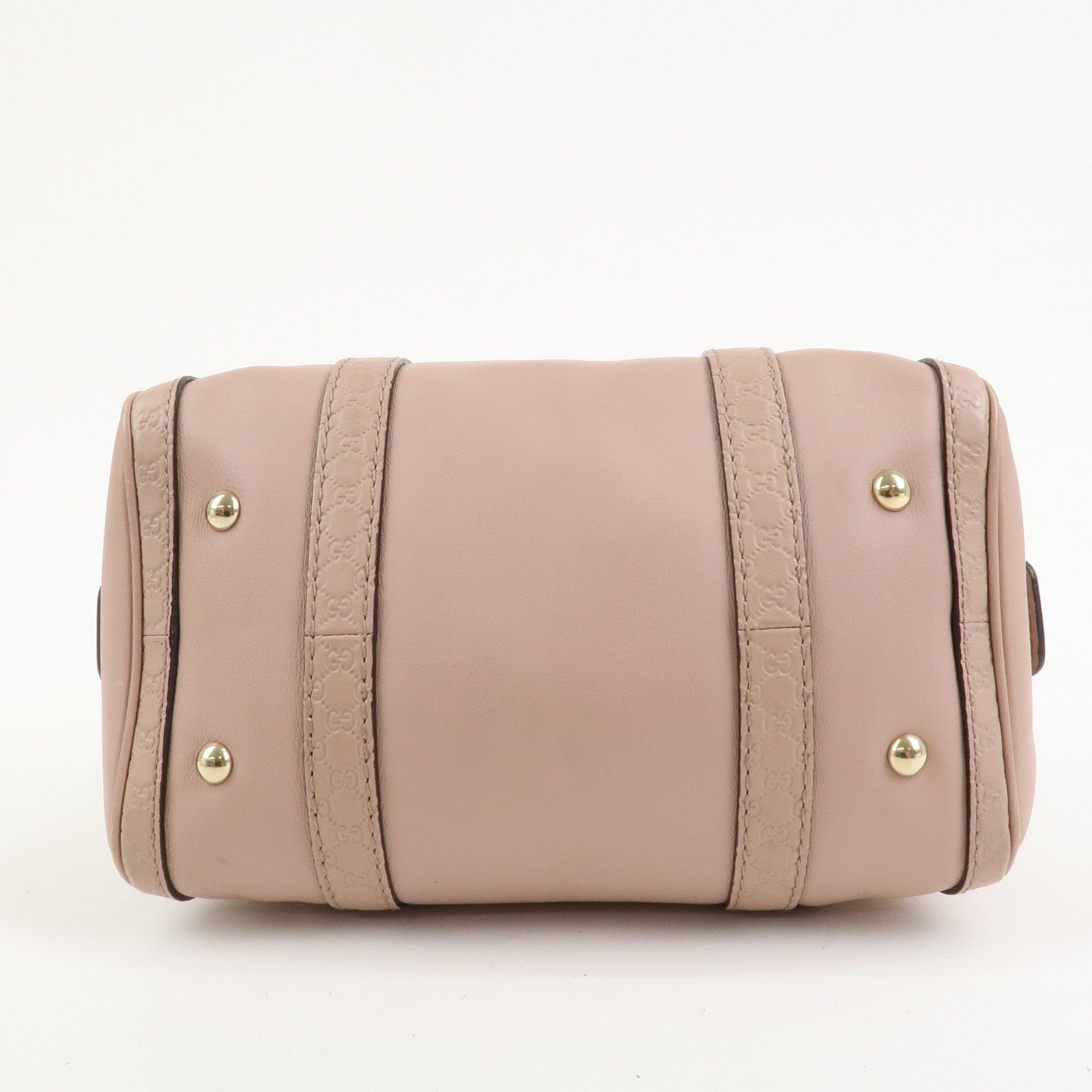 GUCCI Micro Guccissima 2Way Bag Boston Bag Pink 269876