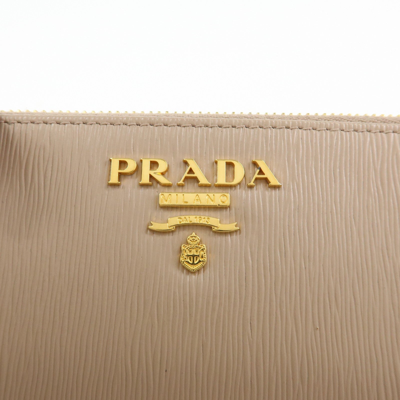 PRADA Leather Fragment Case Card Case Card Holder Pink 57884