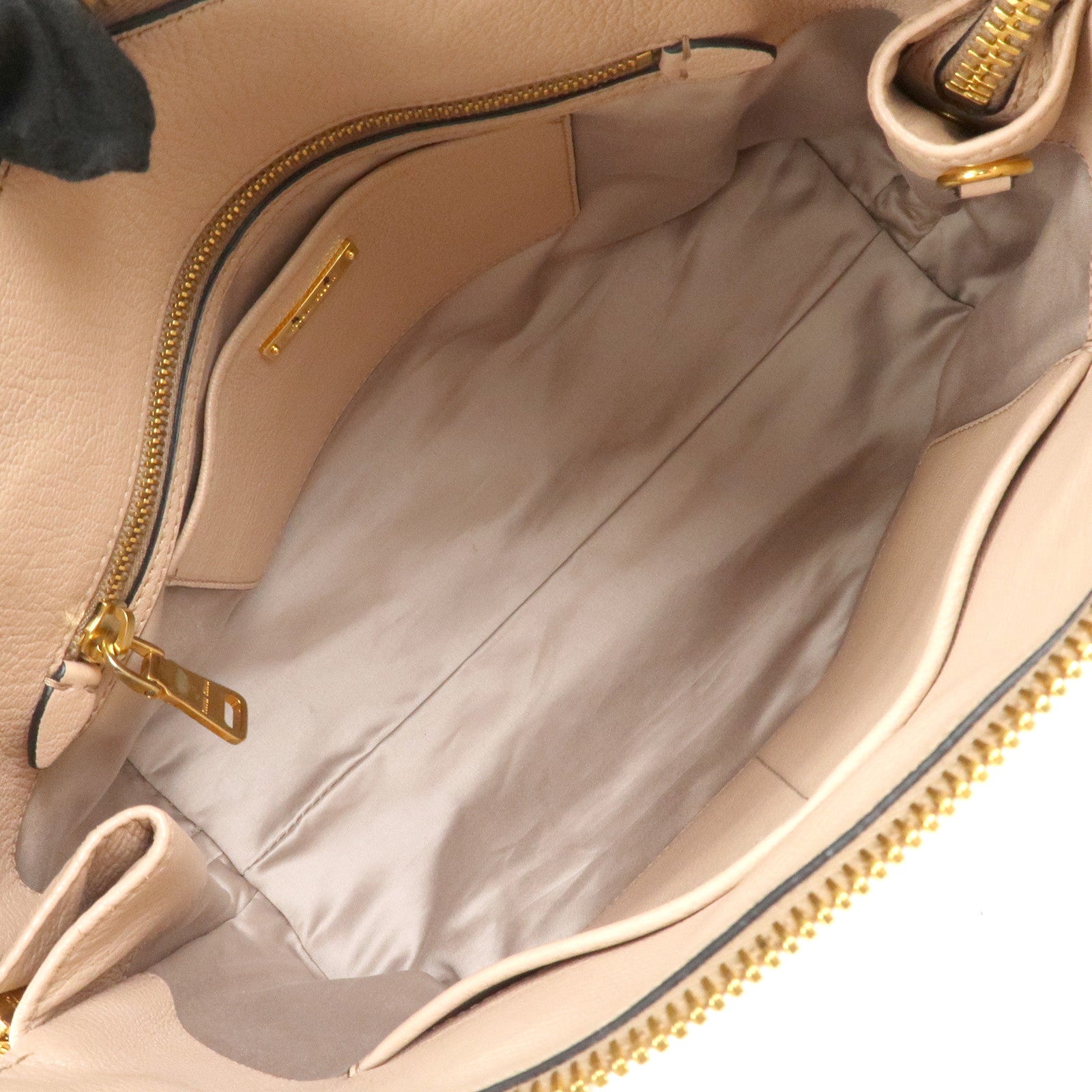 MIU MIU MADRAS 2WAY Bag Hand Bag Shoulder Bag Pink RN1016