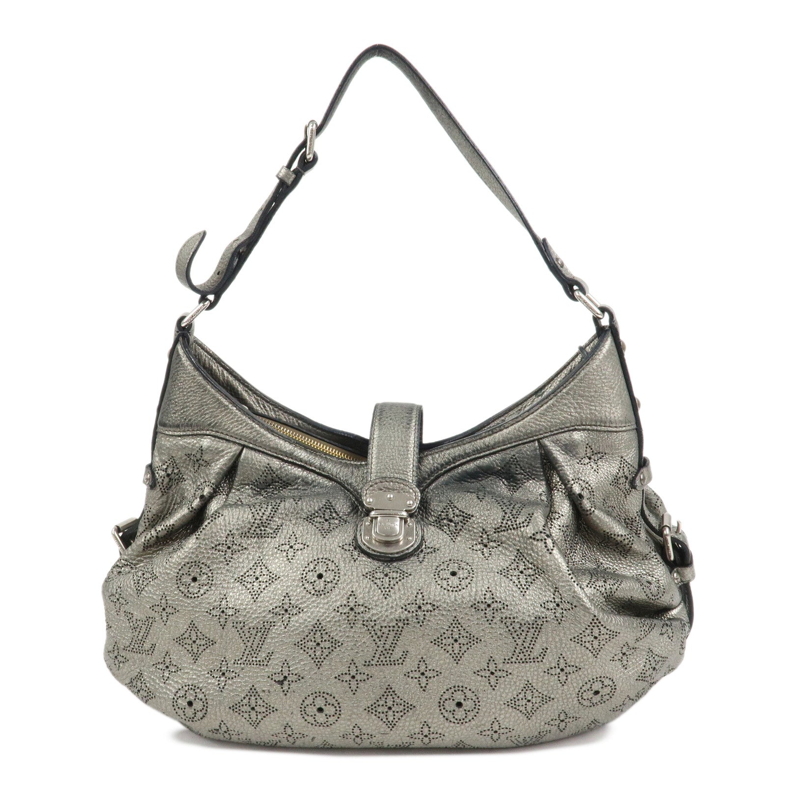 Louis Vuitton Monogram Mahina XS Shoulder Bag Argent M95718