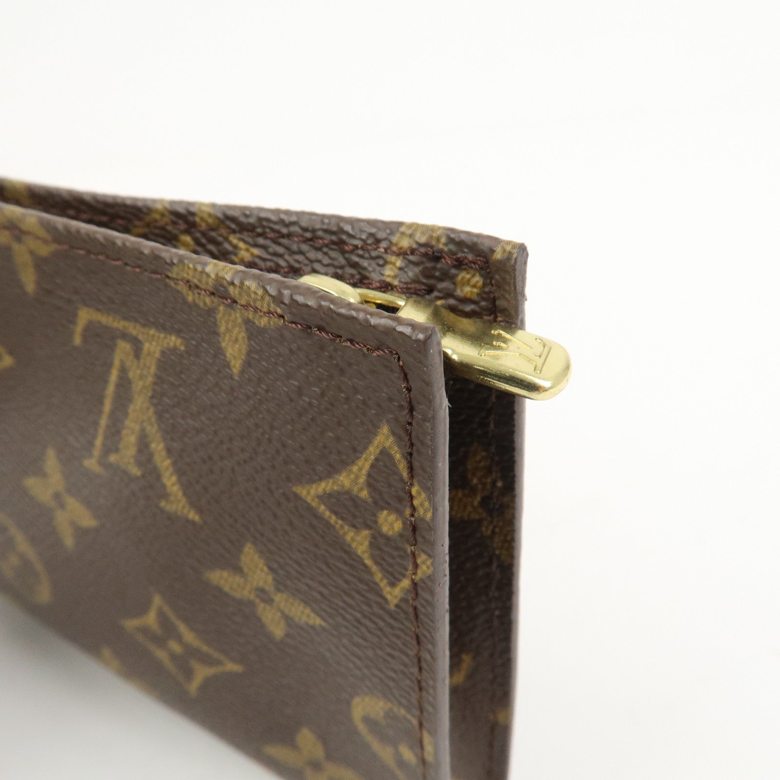 Louis Vuitton Monogram Pouch for Bucket PM Bag Brown