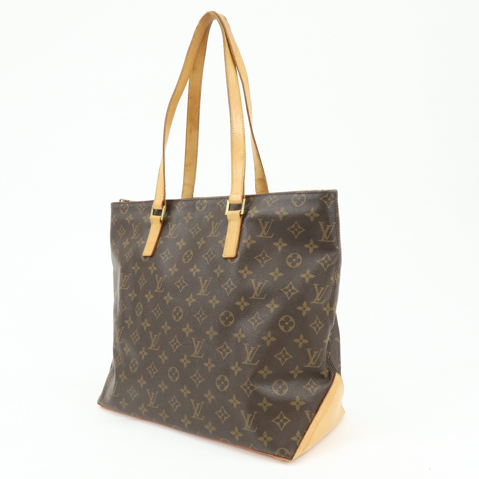 Louis Vuitton Monogram Cabas Mezzo Tote Bag Shoulder Bag M51151
