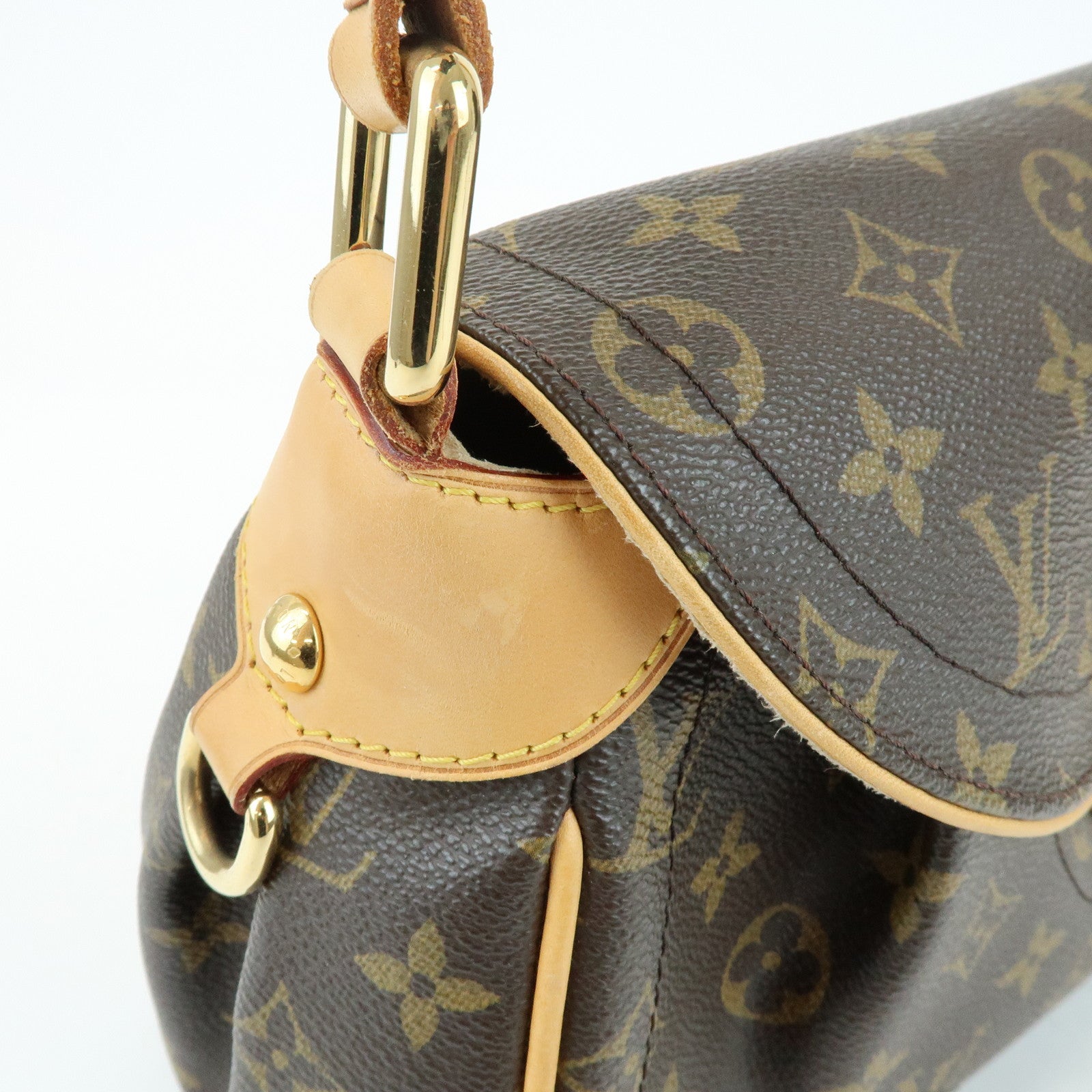 Louis Vuitton Monogram Beverly MM Shoulder Hand Bag Brown M40121