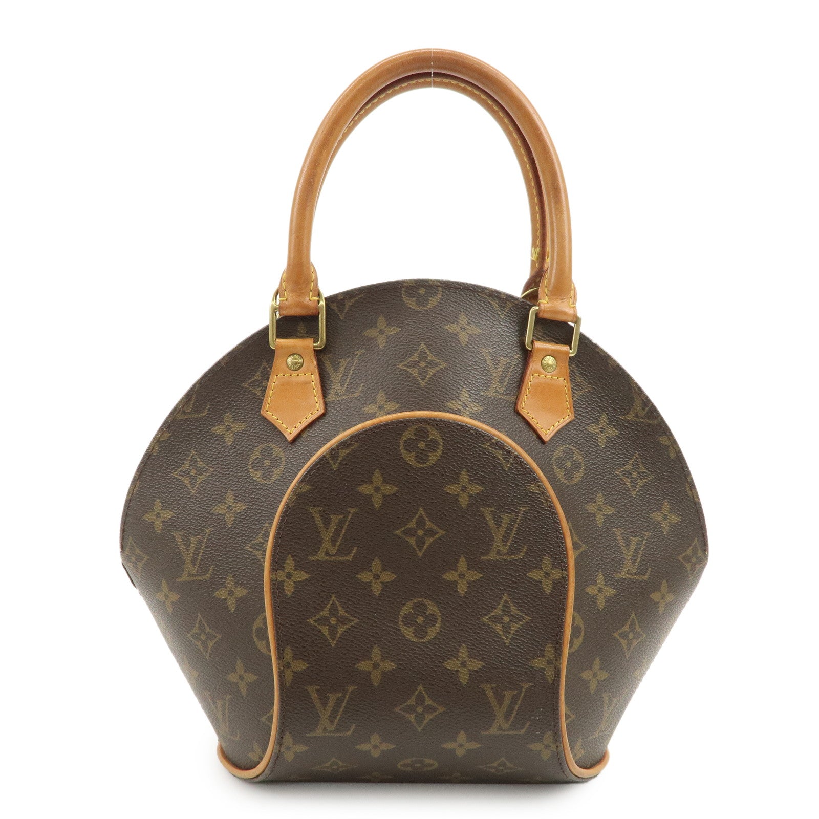 Louis Vuitton Monogram Canvas Ellipse PM Hand Bag Brown M51127