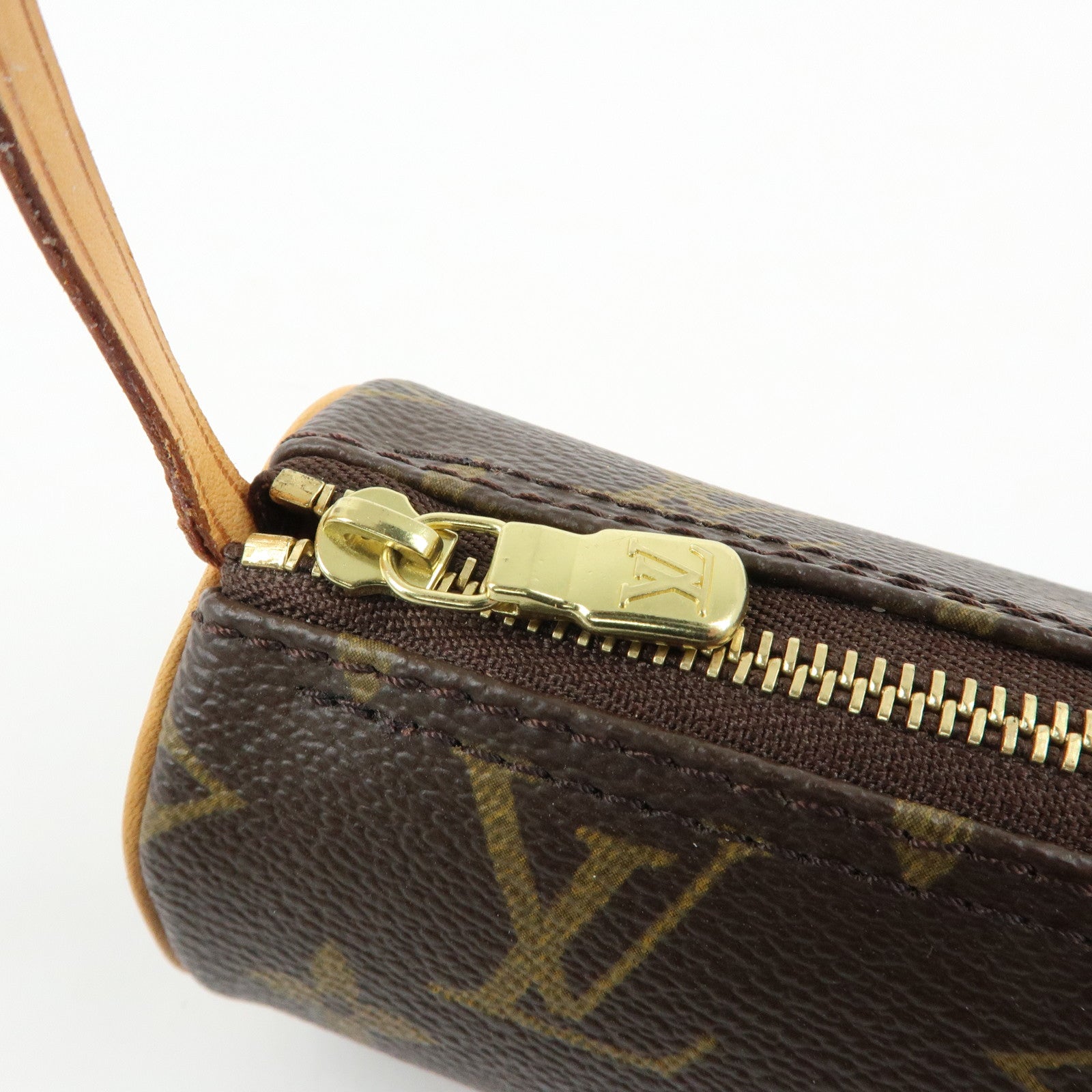 Louis Vuitton Monogram Mini Pouch for Papillon Bag Brown