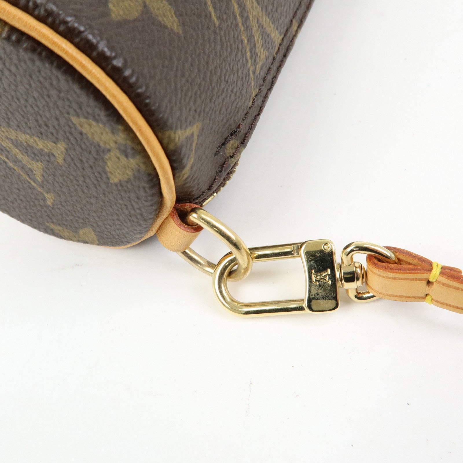 Louis Vuitton Monogram Mini Pouch for Papillon Bag Brown