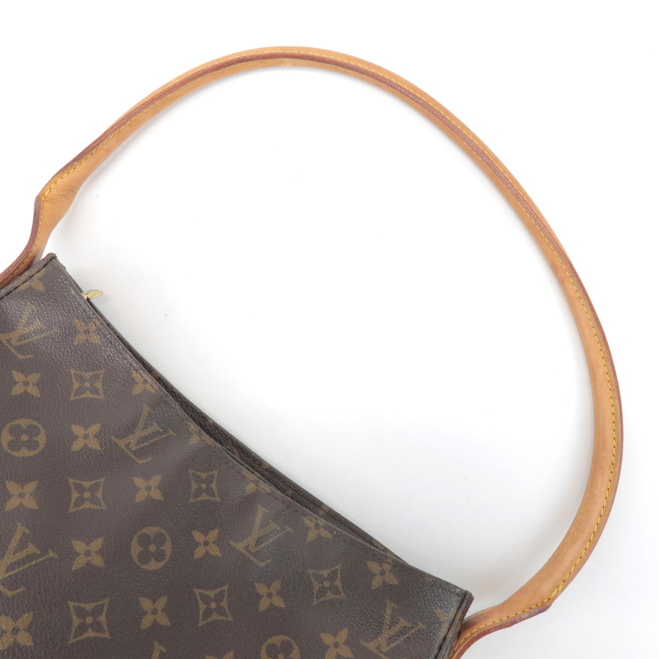 Louis Vuitton Monogram Looping GM Shoulder Bag Brown M51145