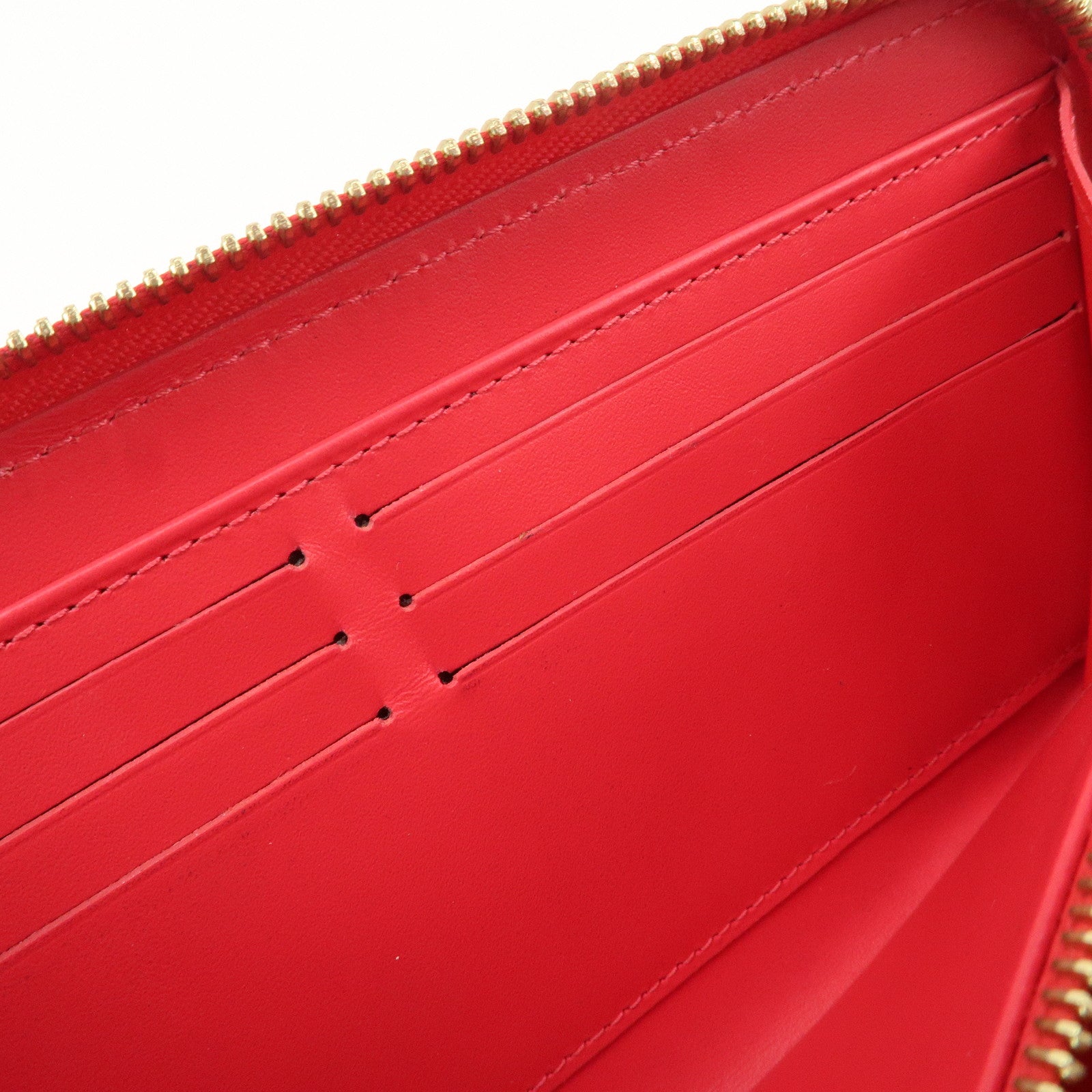 Louis Vuitton Monogram Vernis Round Zippy Wallet Hot Pink M93058 Used