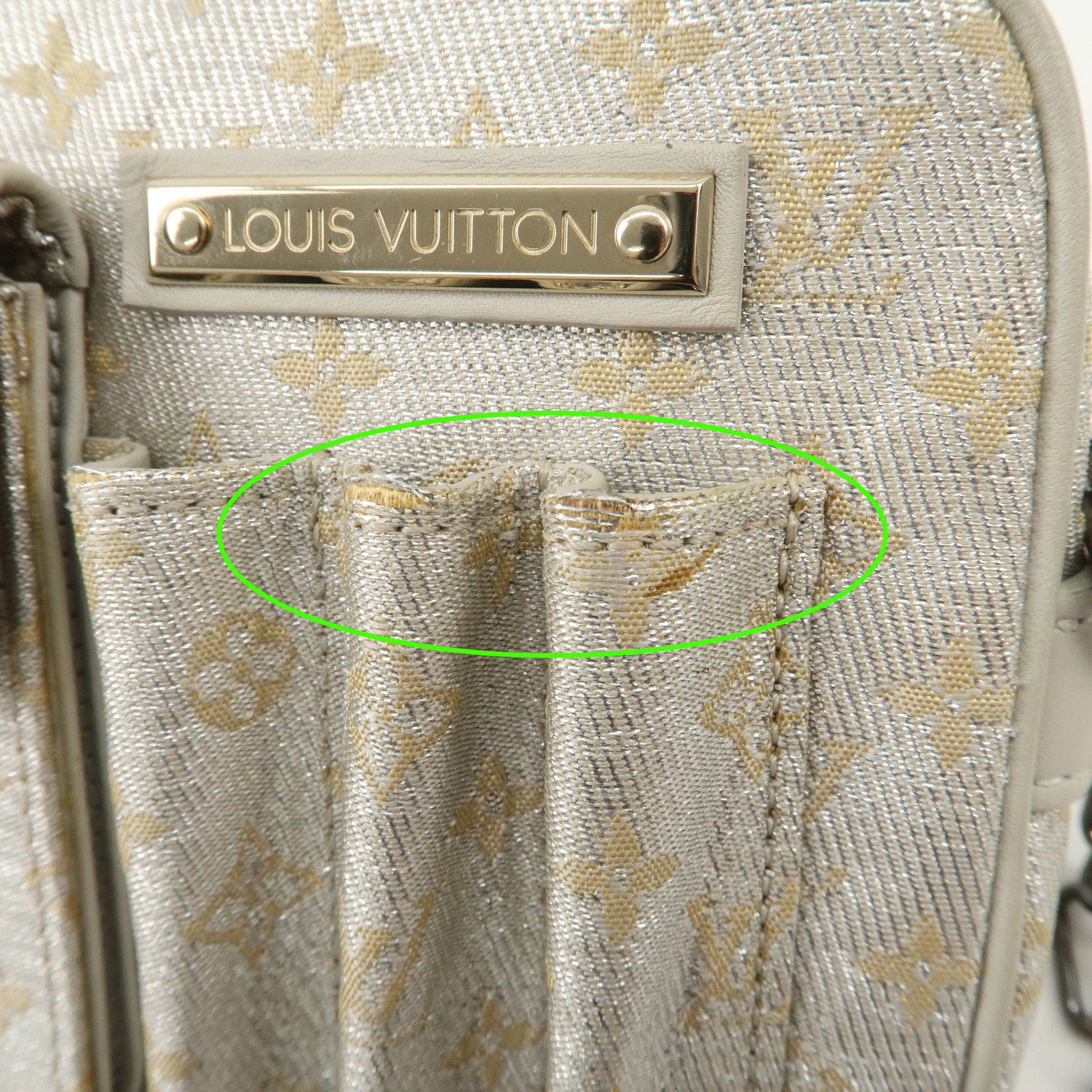 Louis Vuitton Monogram Shine Mackenna Chain Shoulder Bag M92362