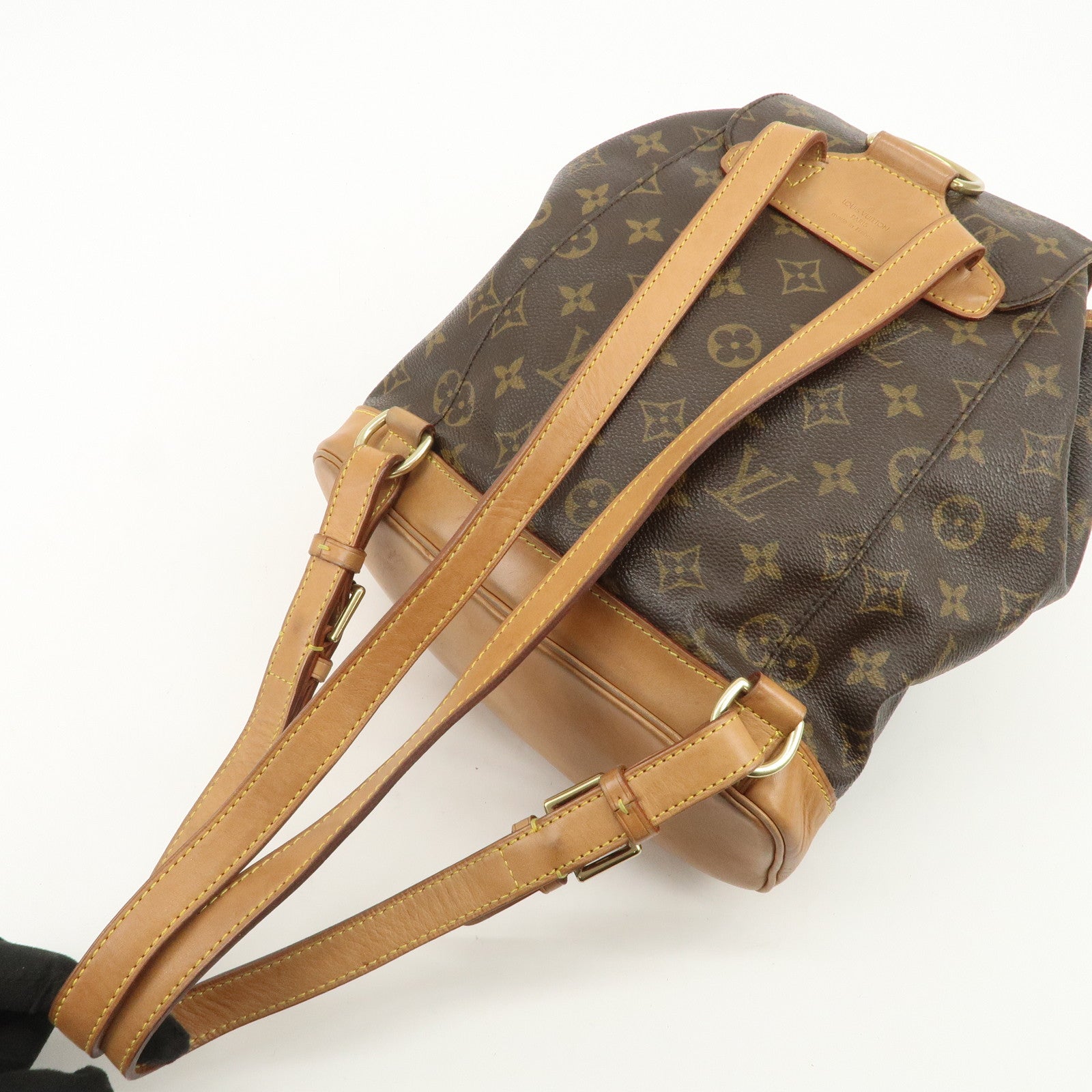 Louis Vuitton Monogram Canvas Montsouris MM Backpack Brown M51136