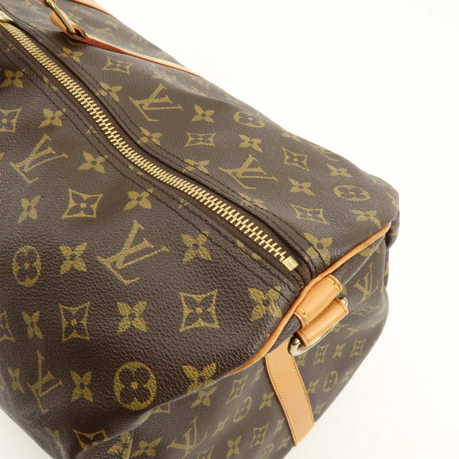 Louis Vuitton Monogram Keep All Bandouliere 60 Boston Bag M41412