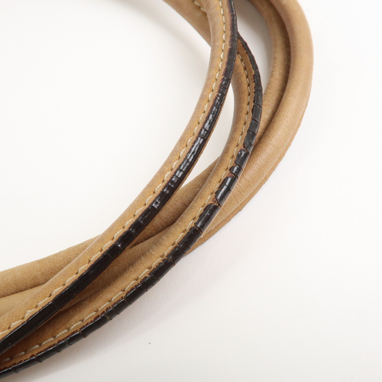 LOEWE Anagram PVC Leather Tote Bag Shoulder Bag Brown