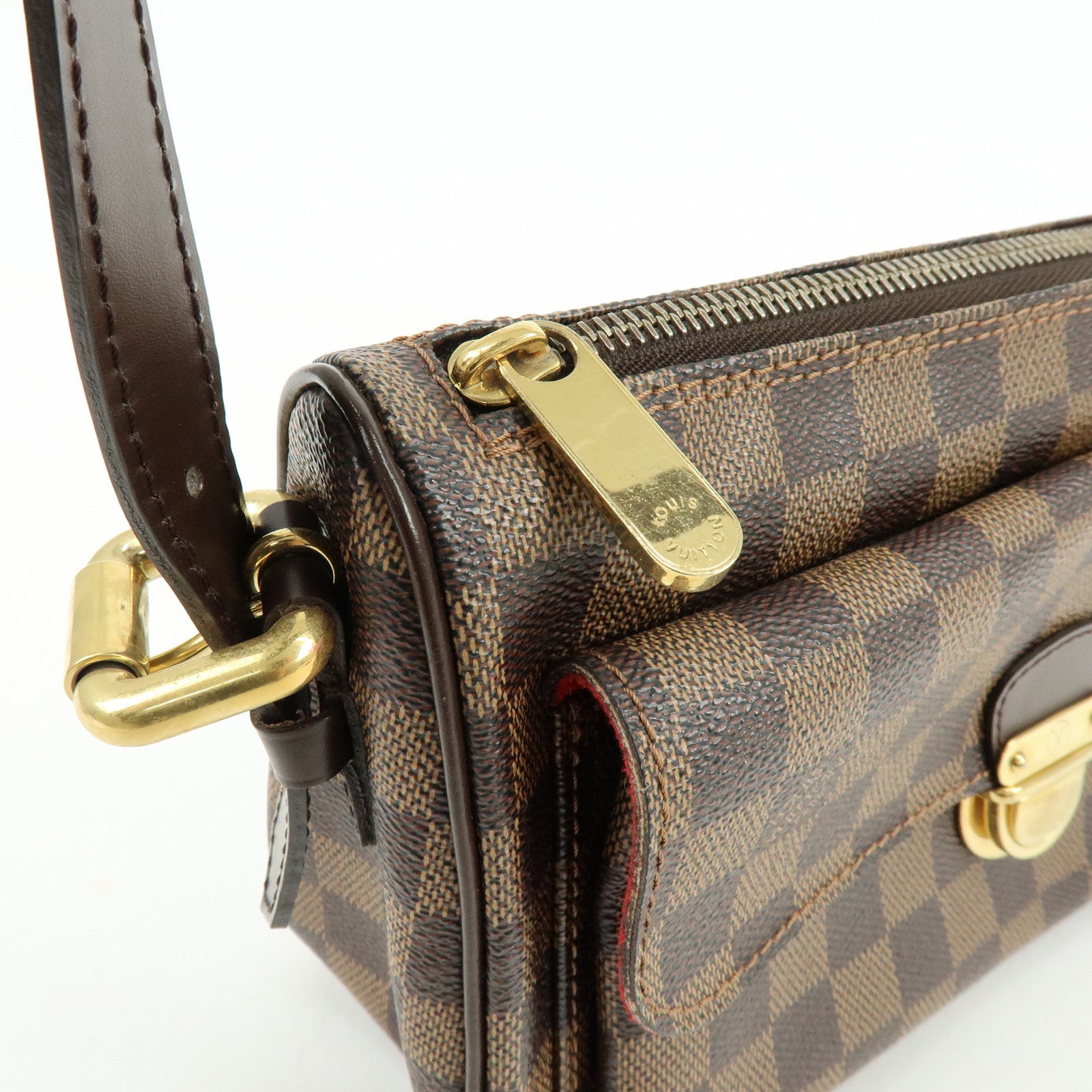 Louis Vuitton Damier Ravello GM Shoulder Bag Brown N60006