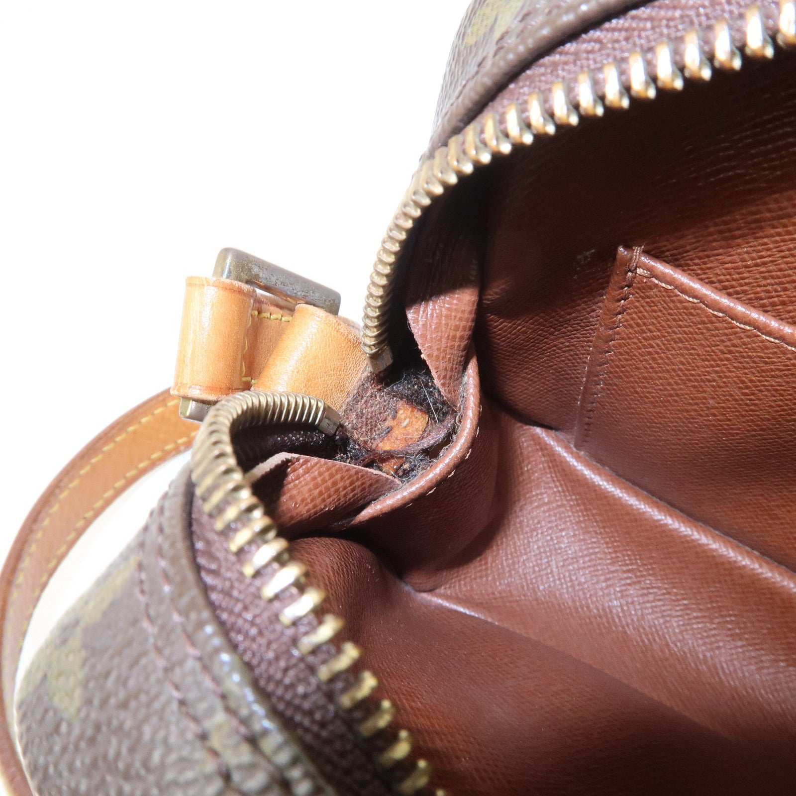 Louis Vuitton Monogram Pochette Cite Shoulder Bag Brown M51183