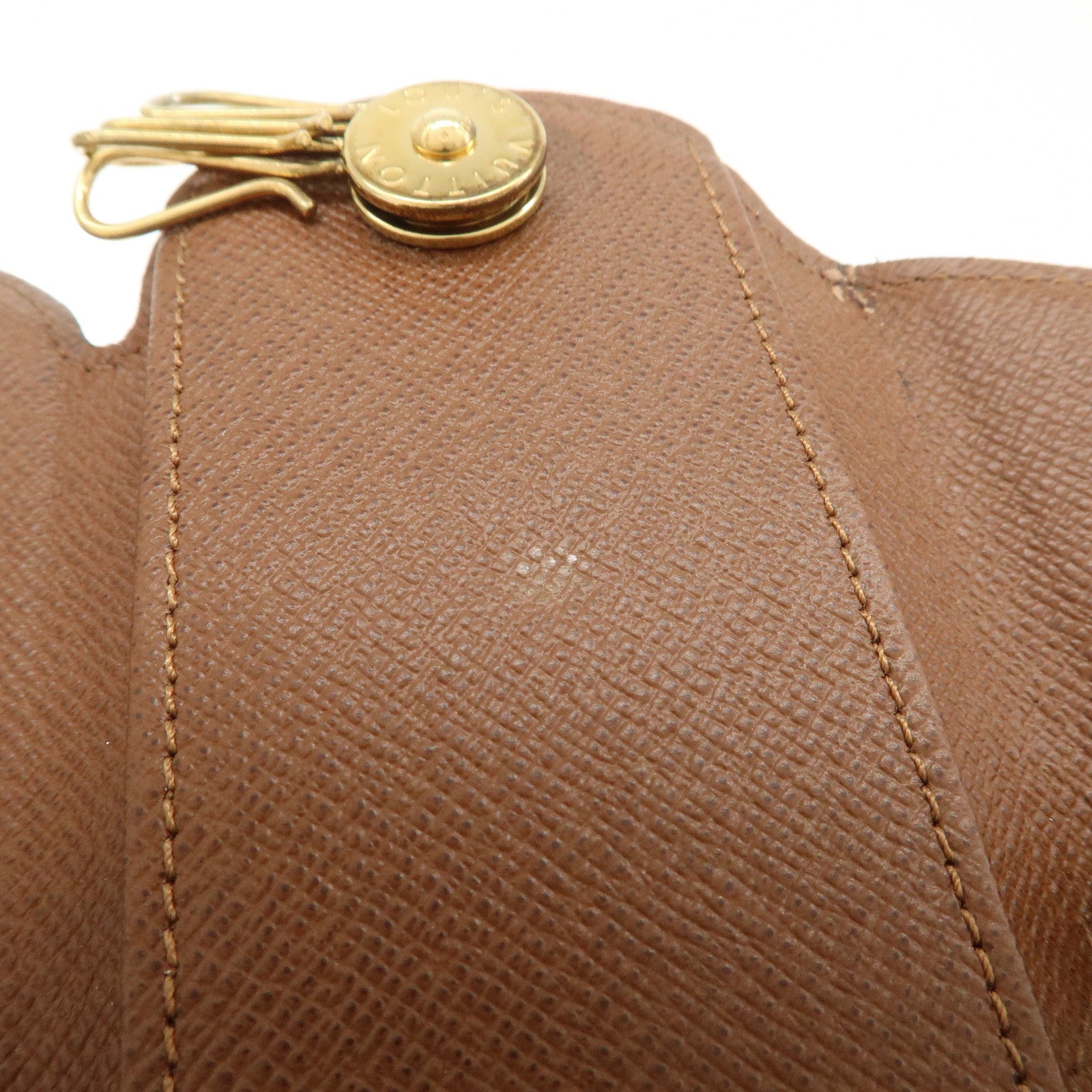 Louis Vuitton Monogram Multicles Rond PM Key Case Brown M60115