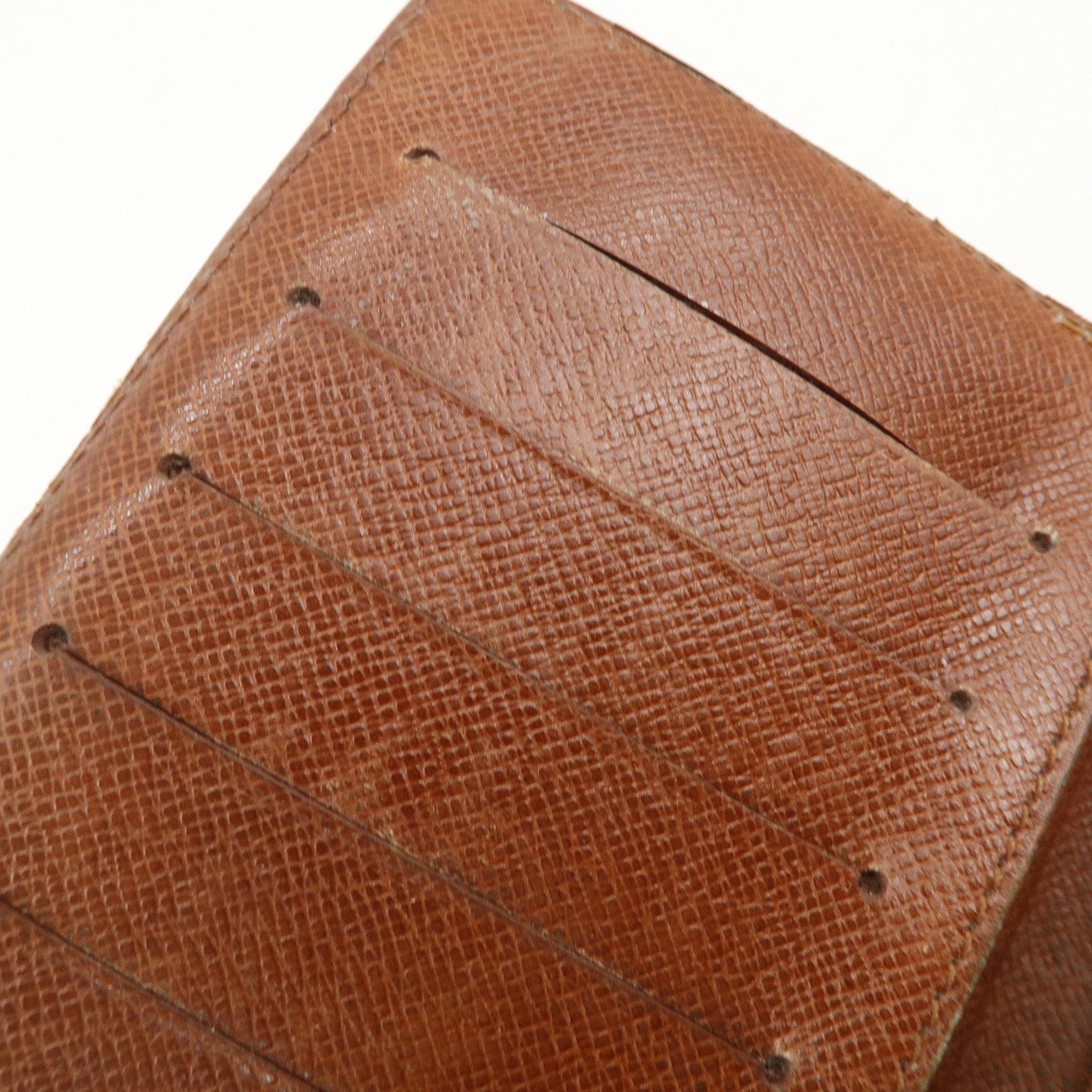 Louis Vuitton Monogram Set of 2 Long Wallets Brown M61734 M60825