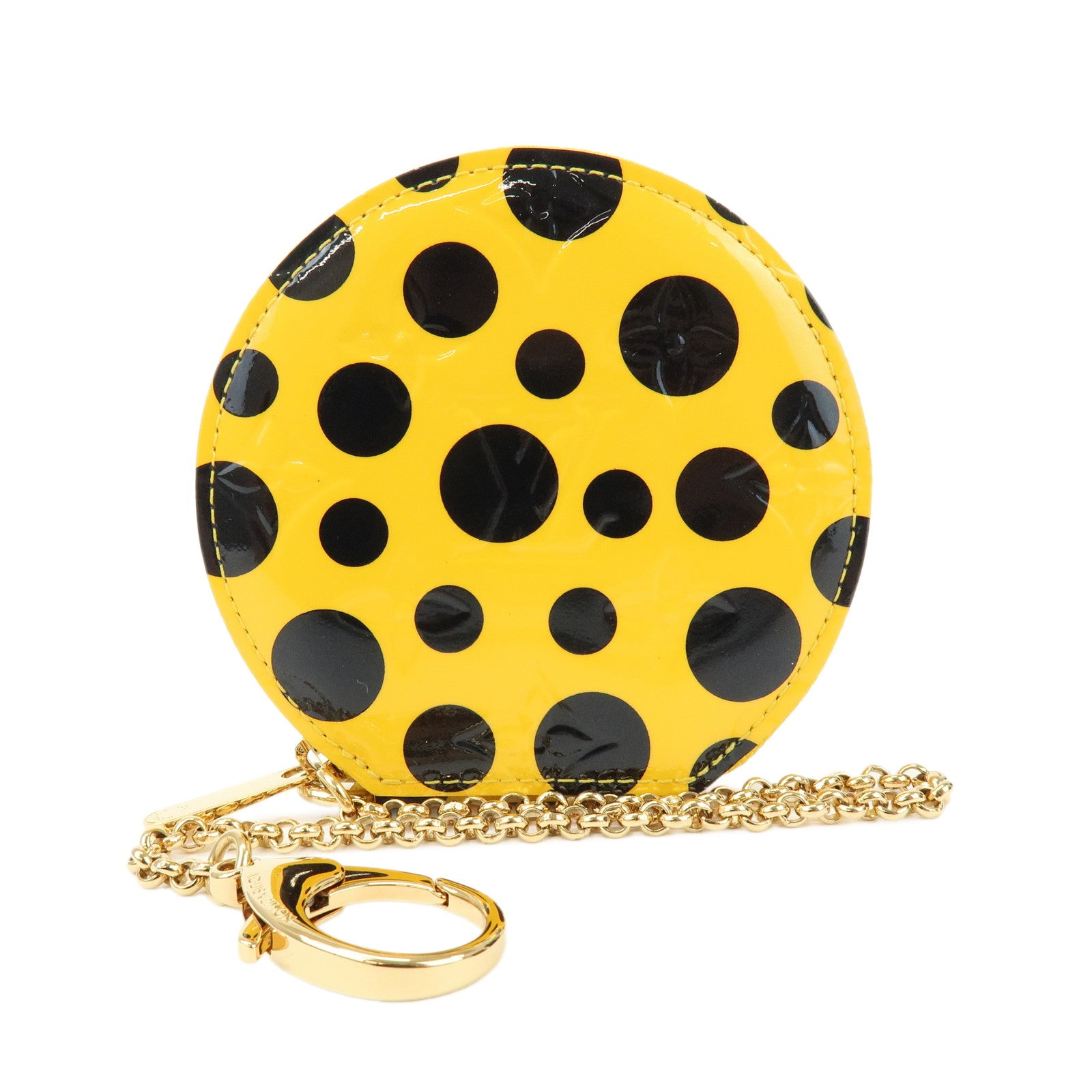 Louis Vuitton Vernis Yayoi Kusama Porte Monnaie Chapeau Coin M91569