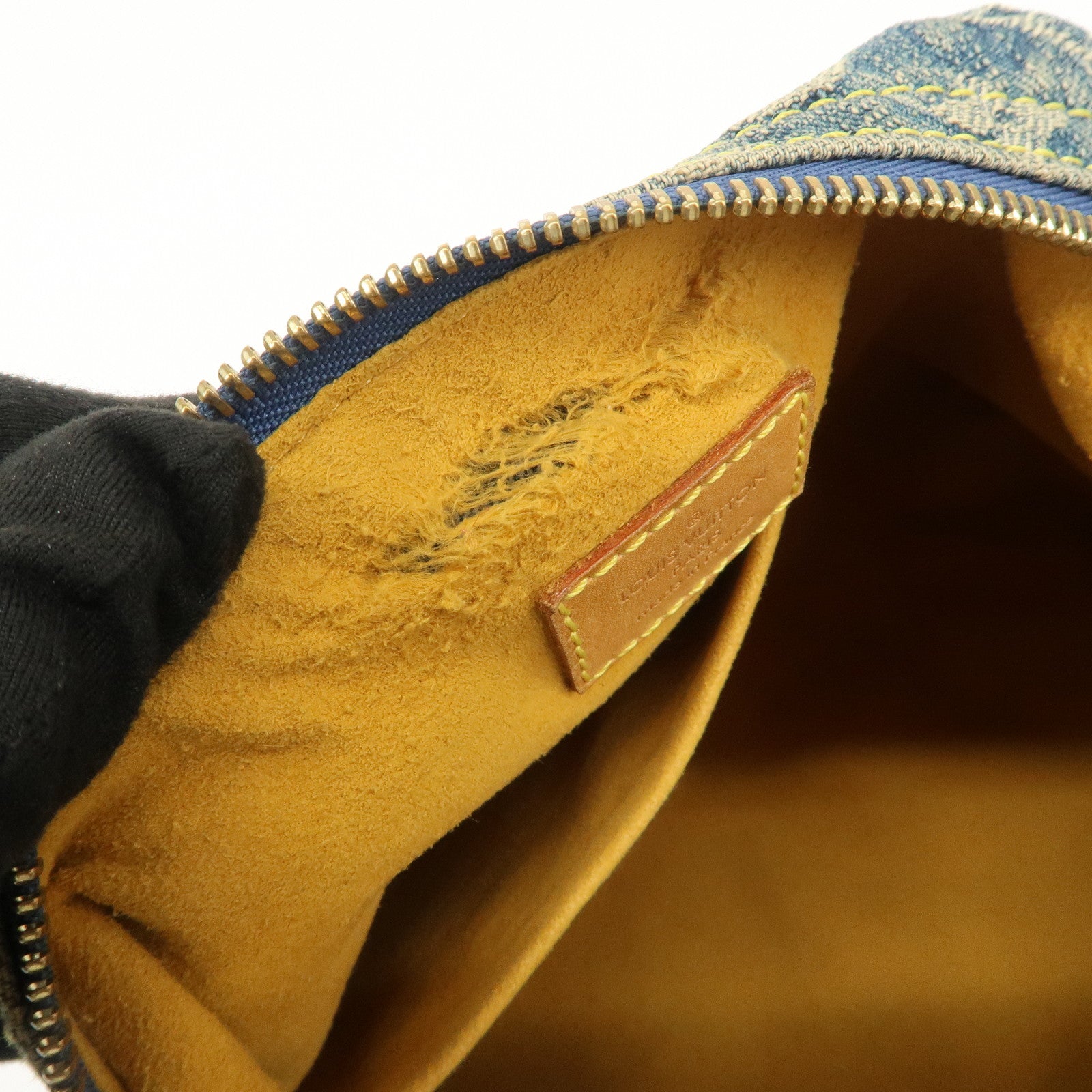 Louis Vuitton Monogram Denim Baggy PM 2Way Shoulder Bag M95049