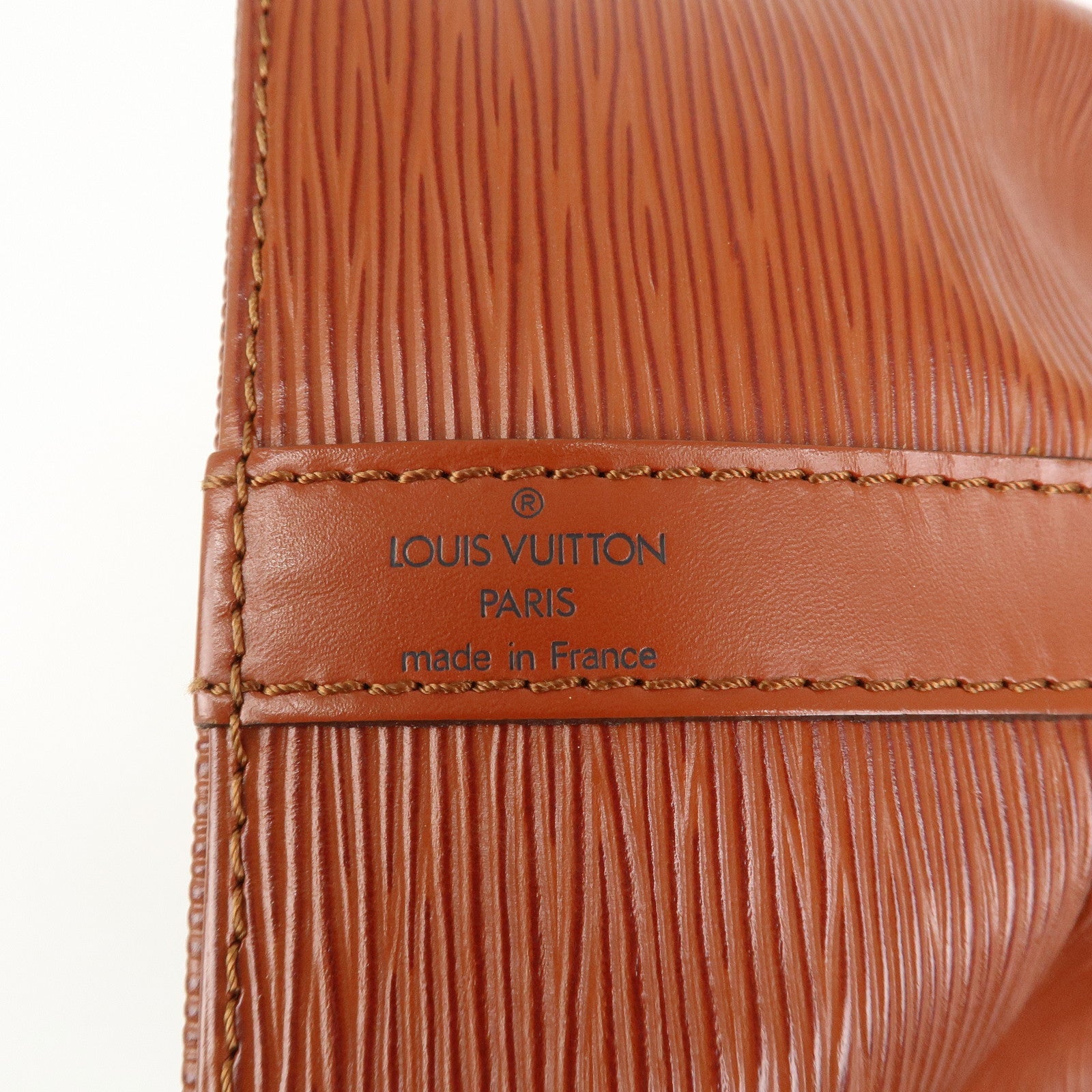 Louis Vuitton Epi Petit Noe Shoulder Bag Kenya Brown M44103