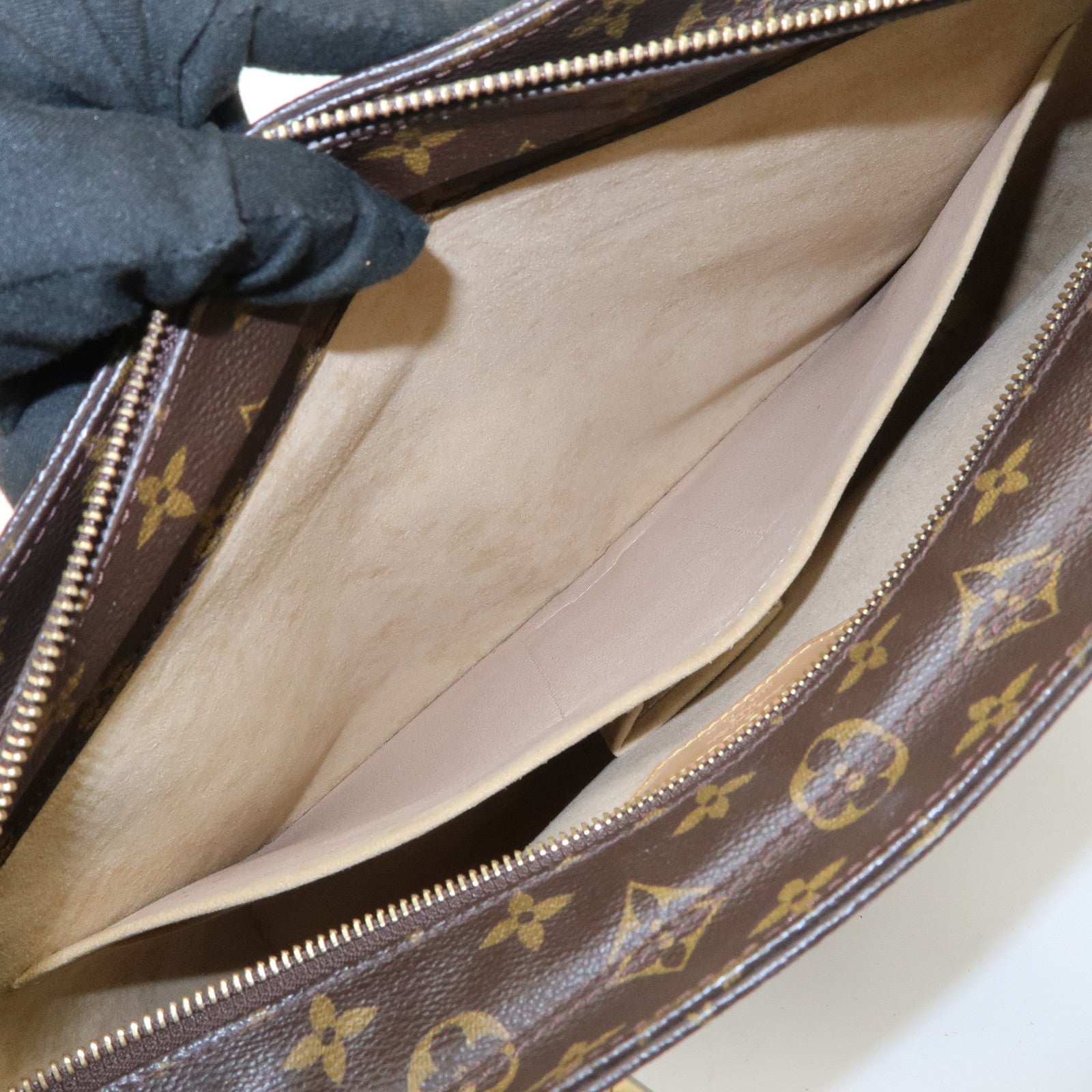 Louis Vuitton Monogram Luco Tote Bag Shoulder Bag Brown M51155