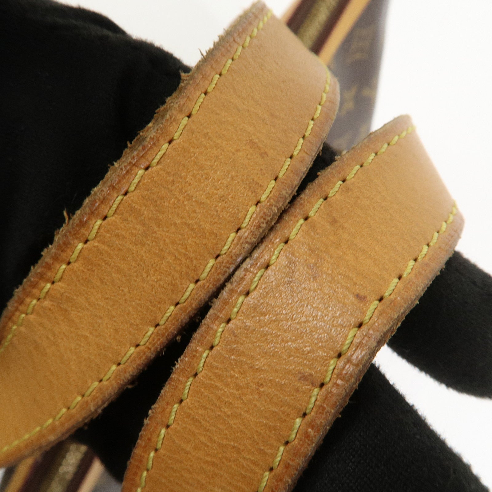 Louis Vuitton Monogram Palermo PM 2Way Bag Hand Bag Brown M40145