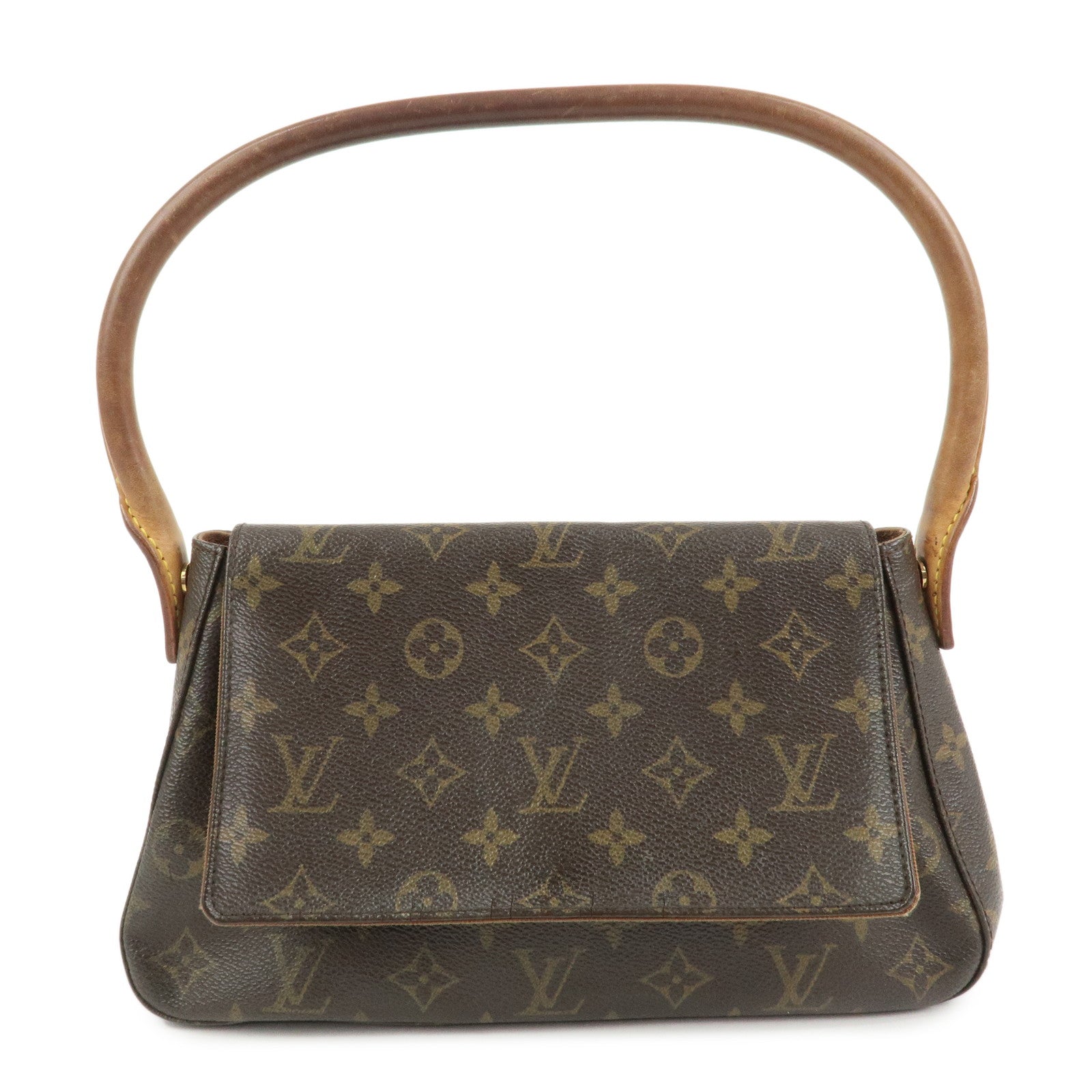 Louis Vuitton Monogram Mini Looping Shoulder Bag Brown M51147