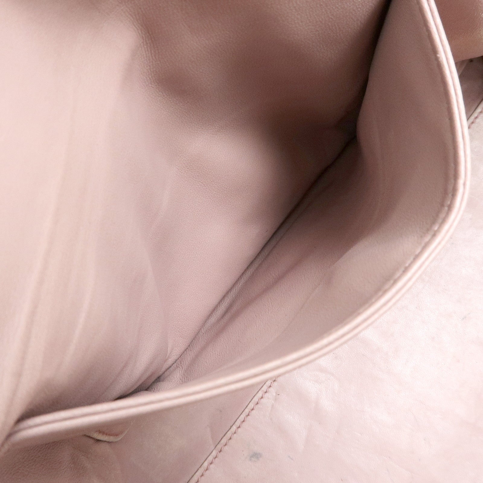 LOEWE Anagram Amazona 36 Leather Hand Bag Boston Bag Pink