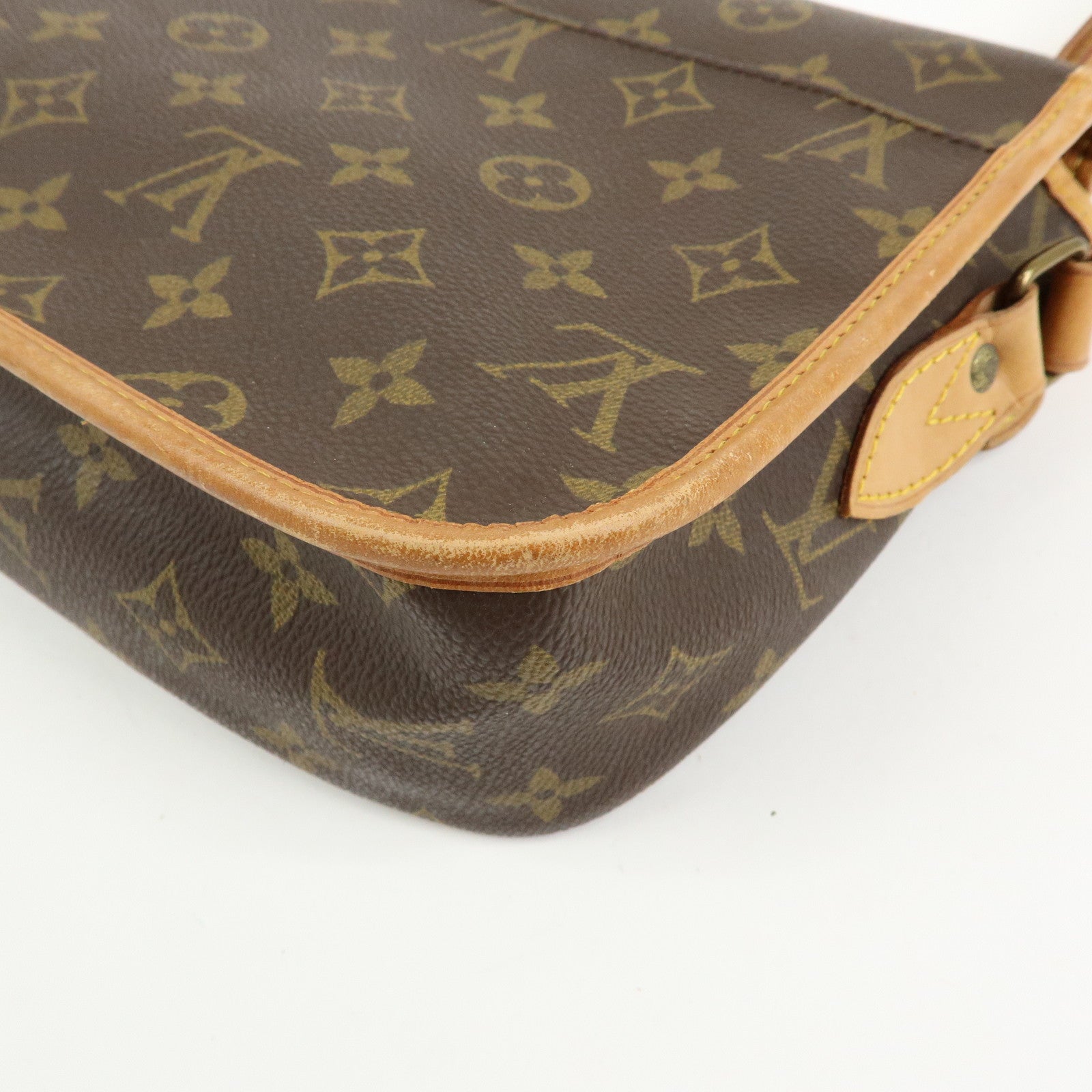 Louis Vuitton Monogram Gibeciere MM Shoulder Bag M42247