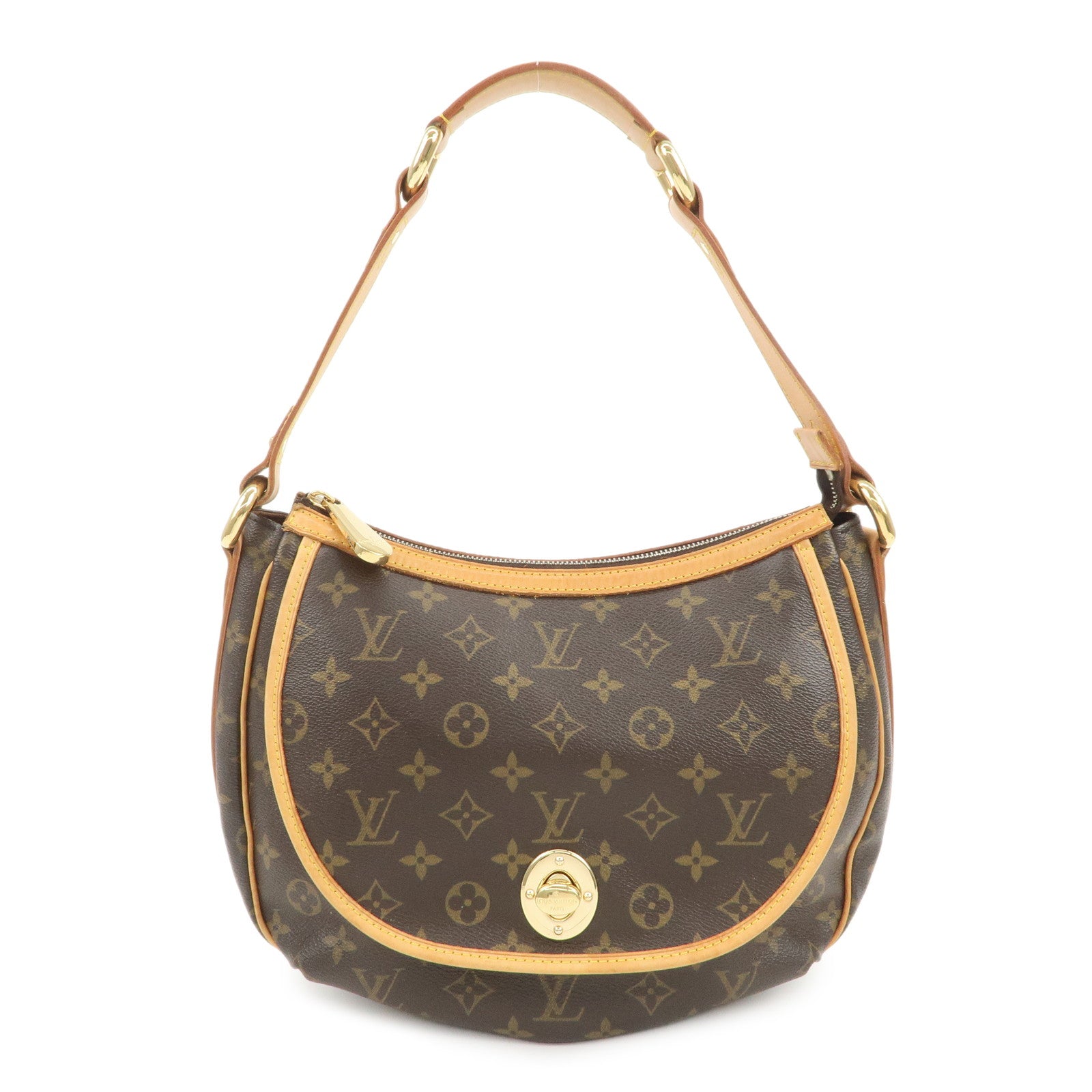 Louis Vuitton Monogram Tolum PM Shoulder Bag Hand Bag Brown M40076