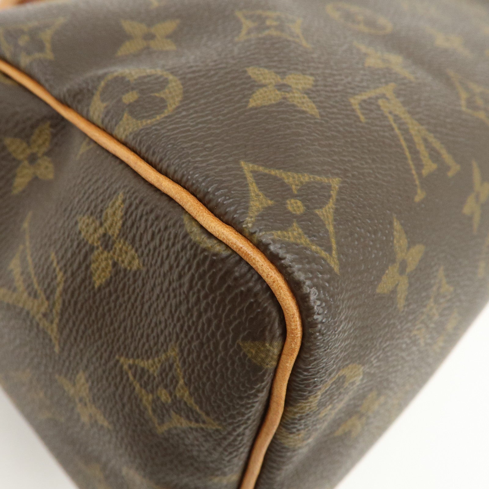 Louis Vuitton Monogram Speedy 25 Boston Bag Hand Bag Brown M41528