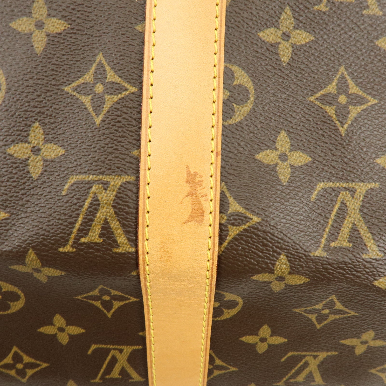 Louis Vuitton Monogram Keep All Bandouliere 50 Boston Bag M41416